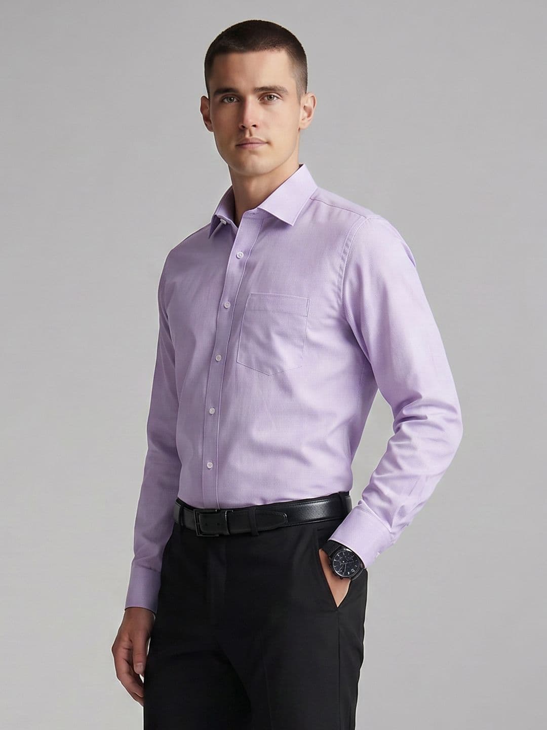 Van Heusen Slim Fit Pure Cotton Formal Shirt - view 1