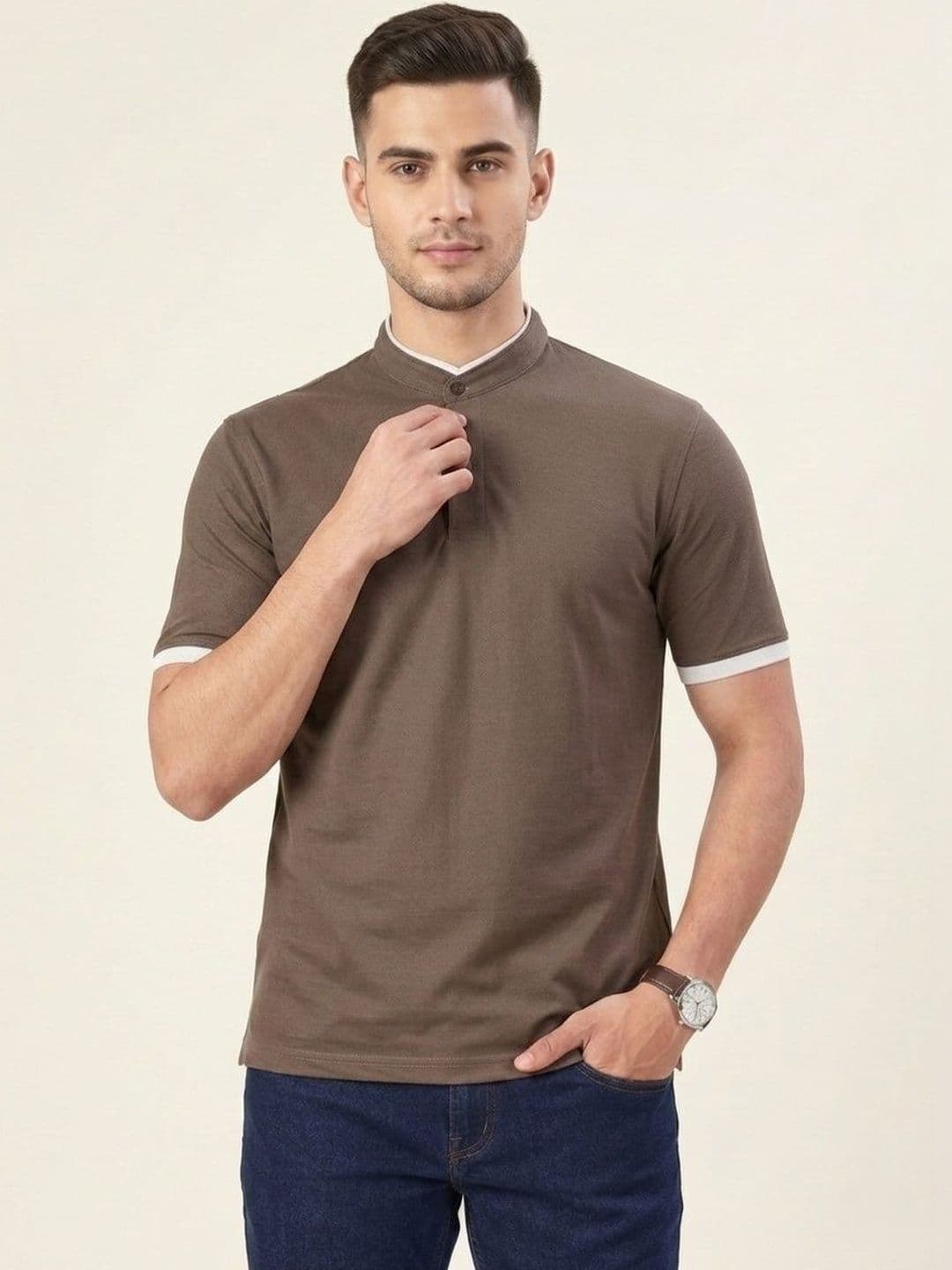The Roadster Lifestyle Co Polo Collar Tshirts - view 1
