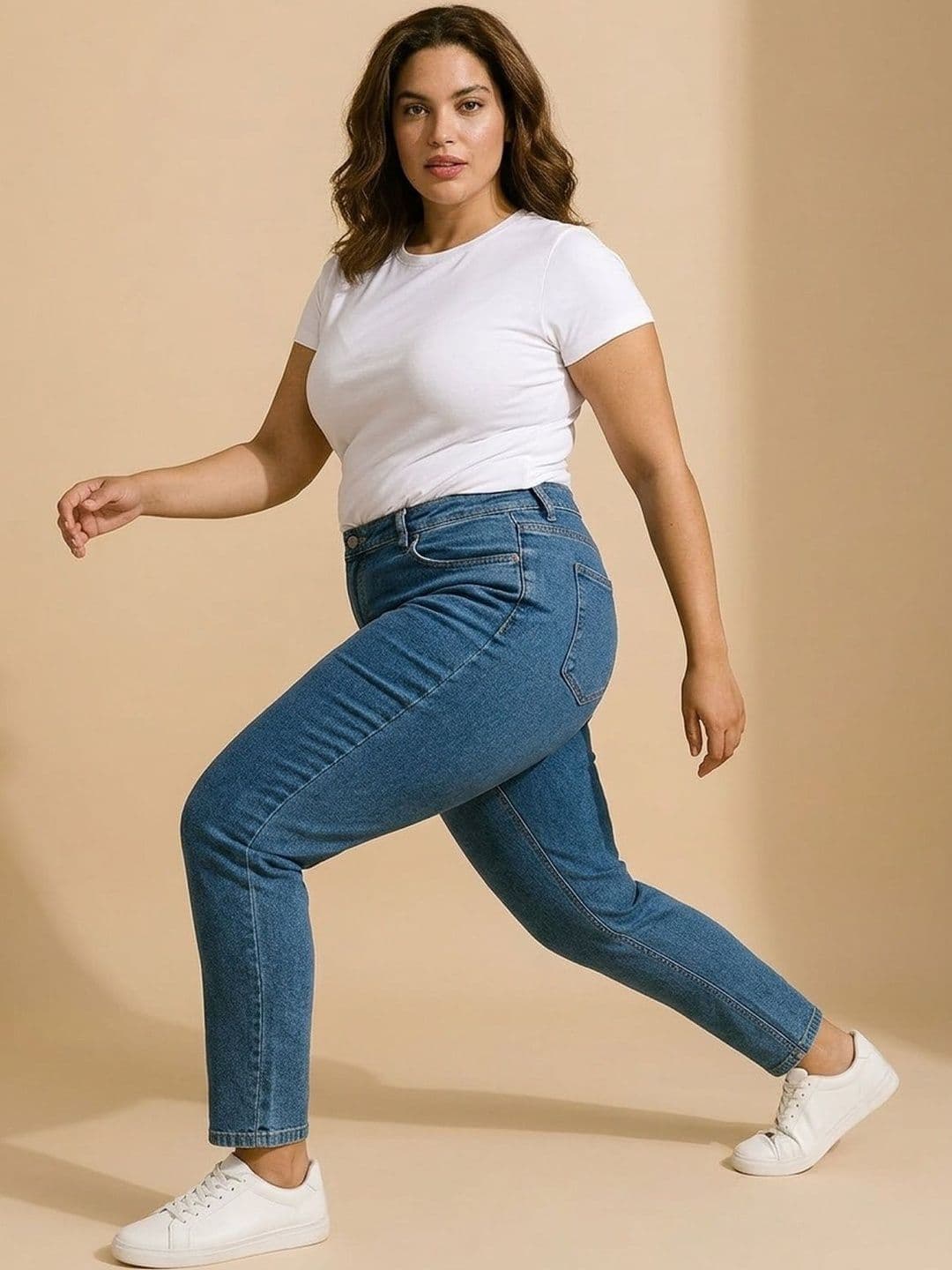 Big Hello - The Plus Life Women Original Regular Fit Mid-Rise Jeans - view 1