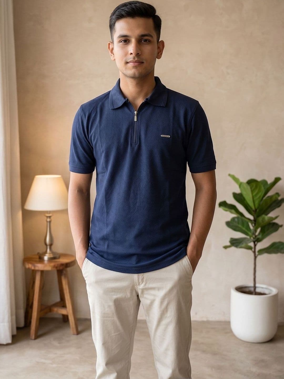 Force NXT Men Polo Collar T-shirt - view 1
