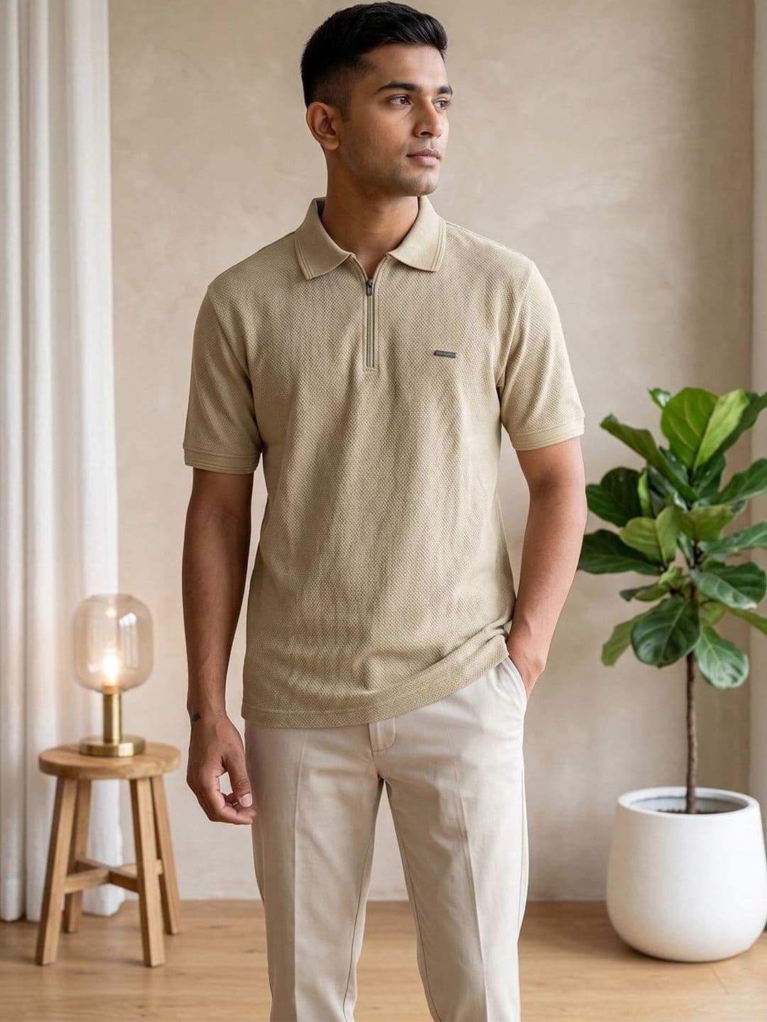 Force NXT Men Polo Collar Pockets T-shirt - view 1