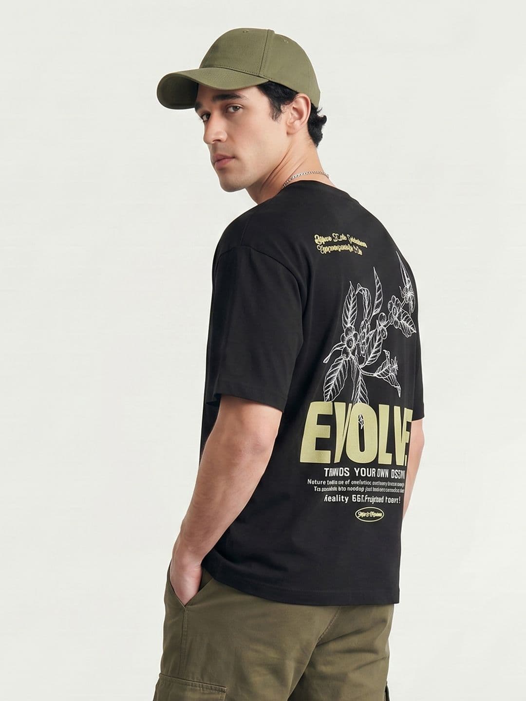 Mast & Harbour Men Printed Relaxed Fit T-shirt - view 1