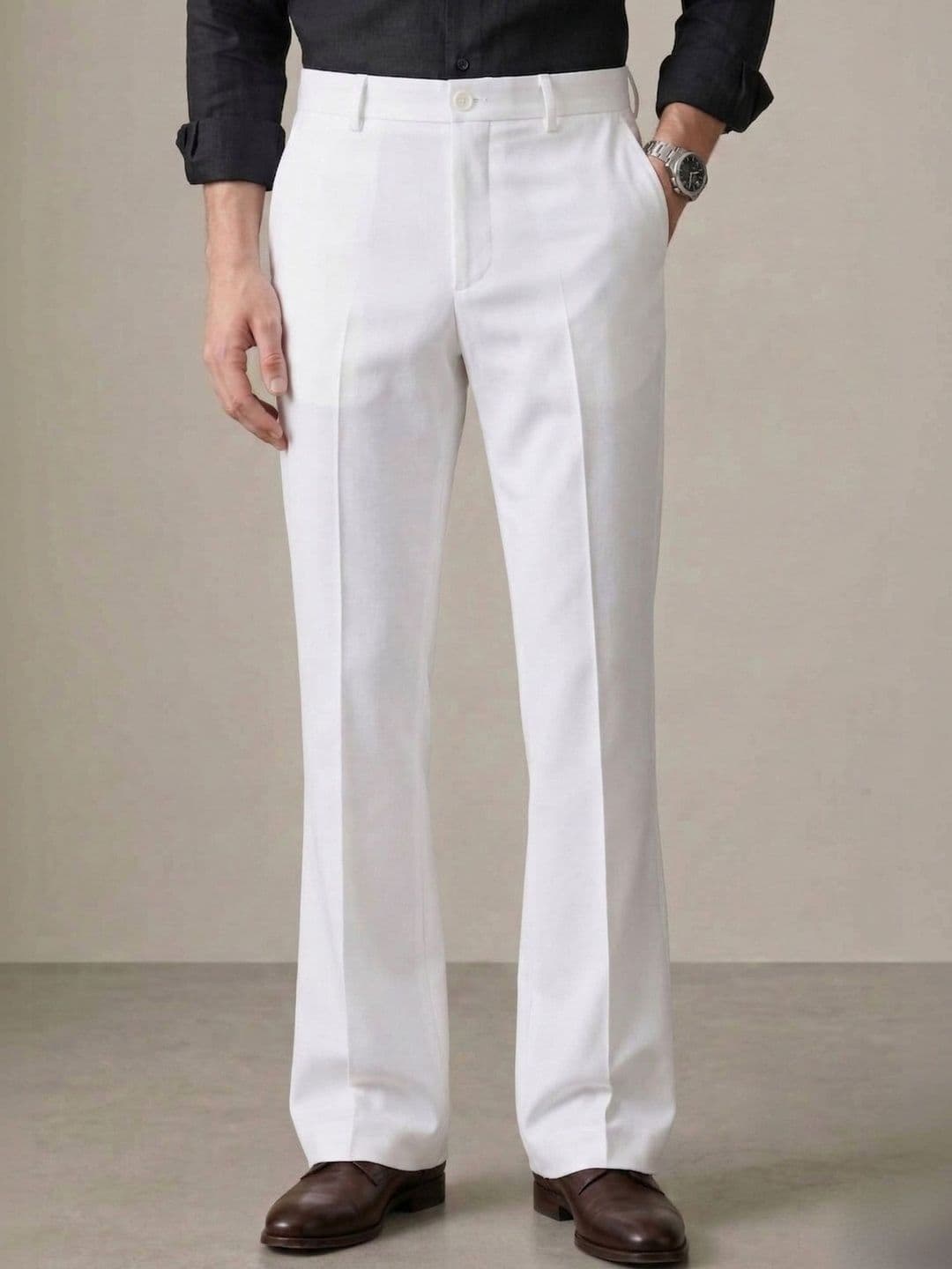 Kites Club Men Loose Fit High-Rise Trousers - view 1