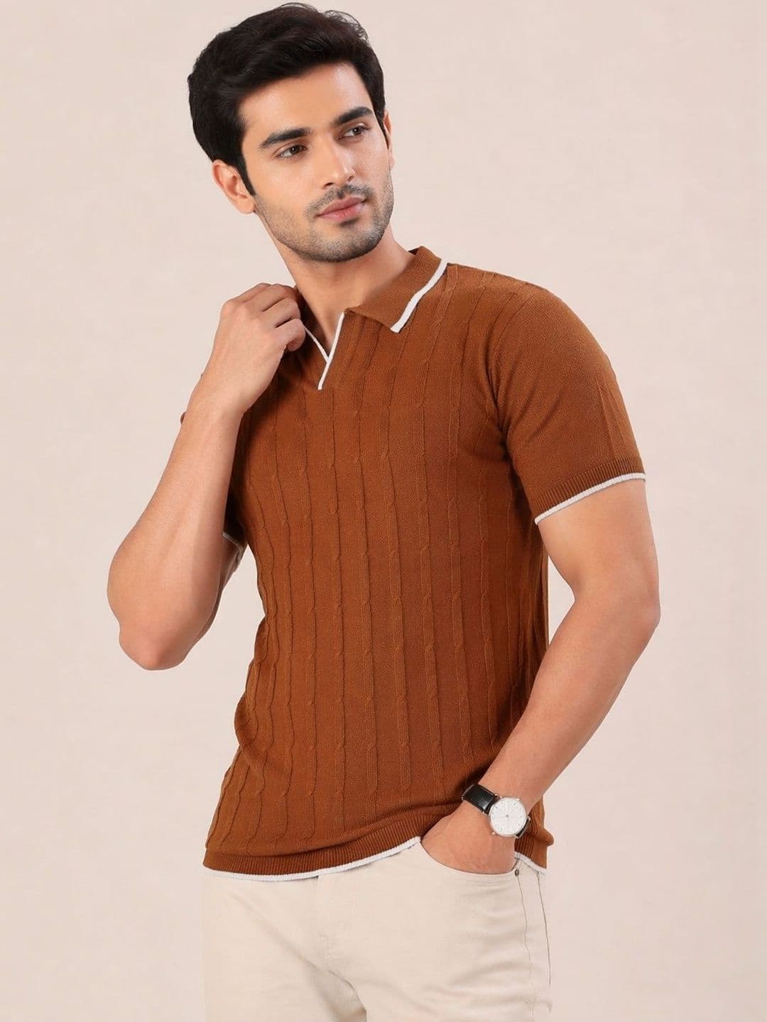 The Roadster Lifestyle Co Polo Collar Tshirts - view 1