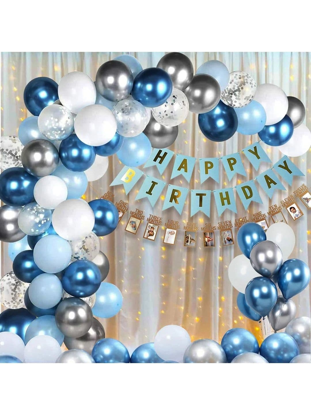 SKYWINS 54-Pcs Happy Birthday Decoration Kit - view 1
