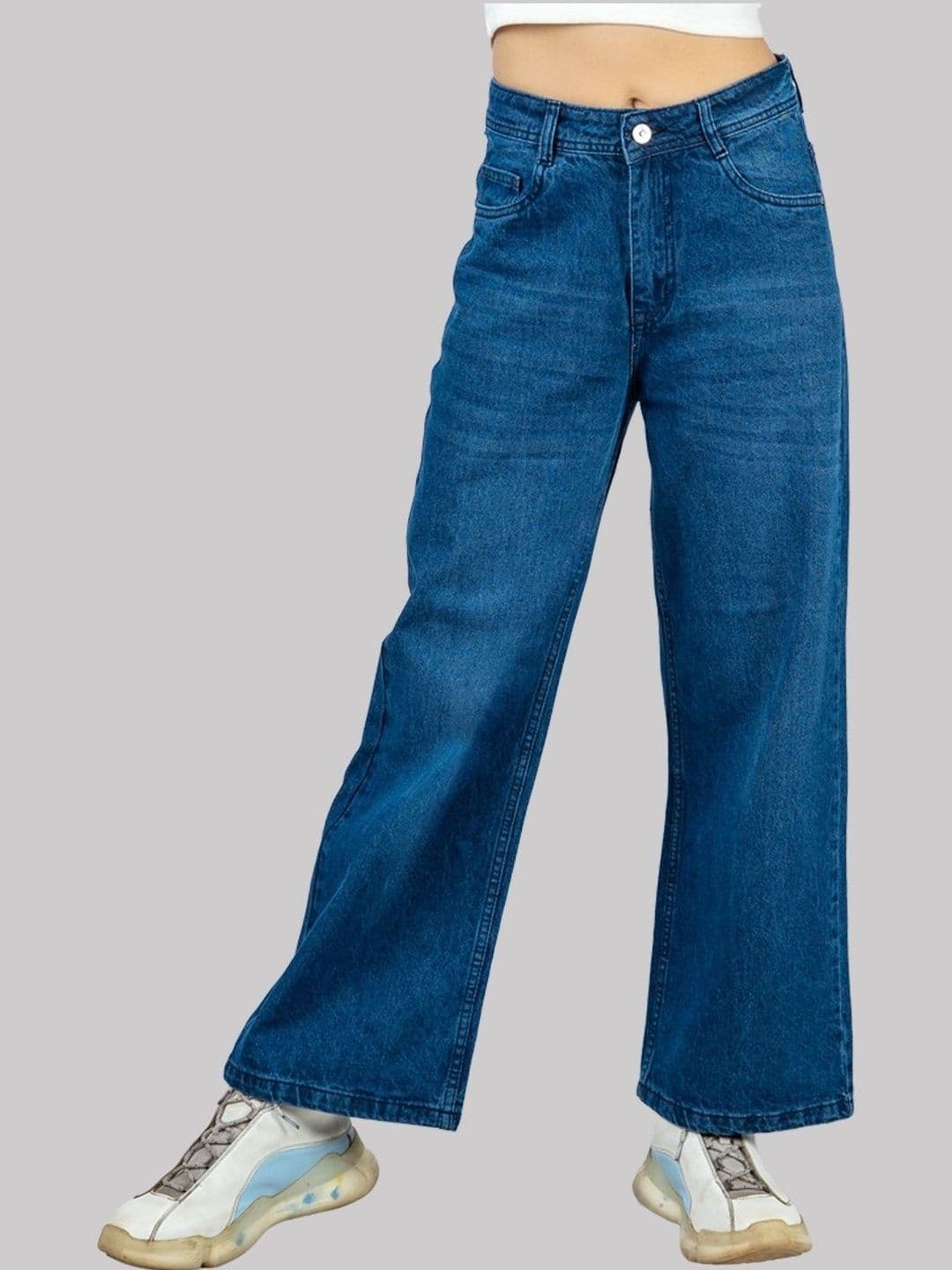 Moda Rapido Women Wide Leg High-Rise Jeans - view 1