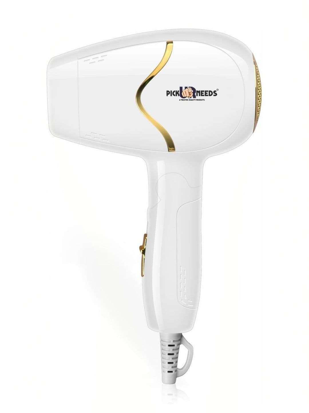 Pick Ur Needs Foldable 3500W Hair Dryer - P-HD-002 Gold - view 1