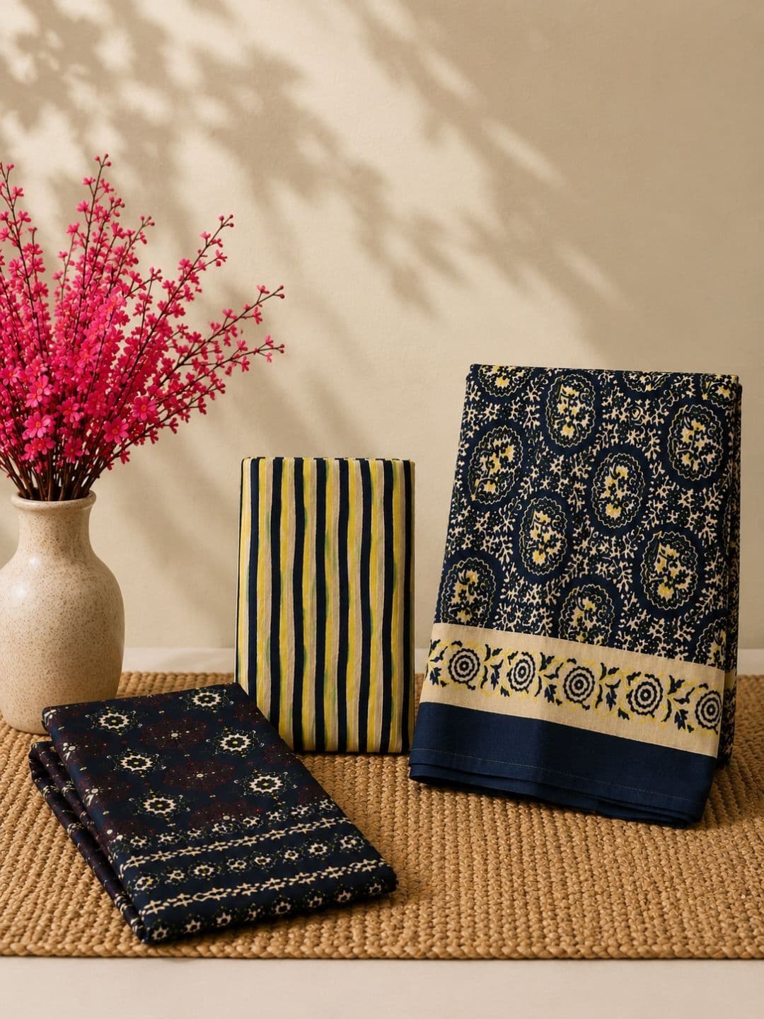 Dhaaga Ghar Printed Unstitched Dress Material - view 1