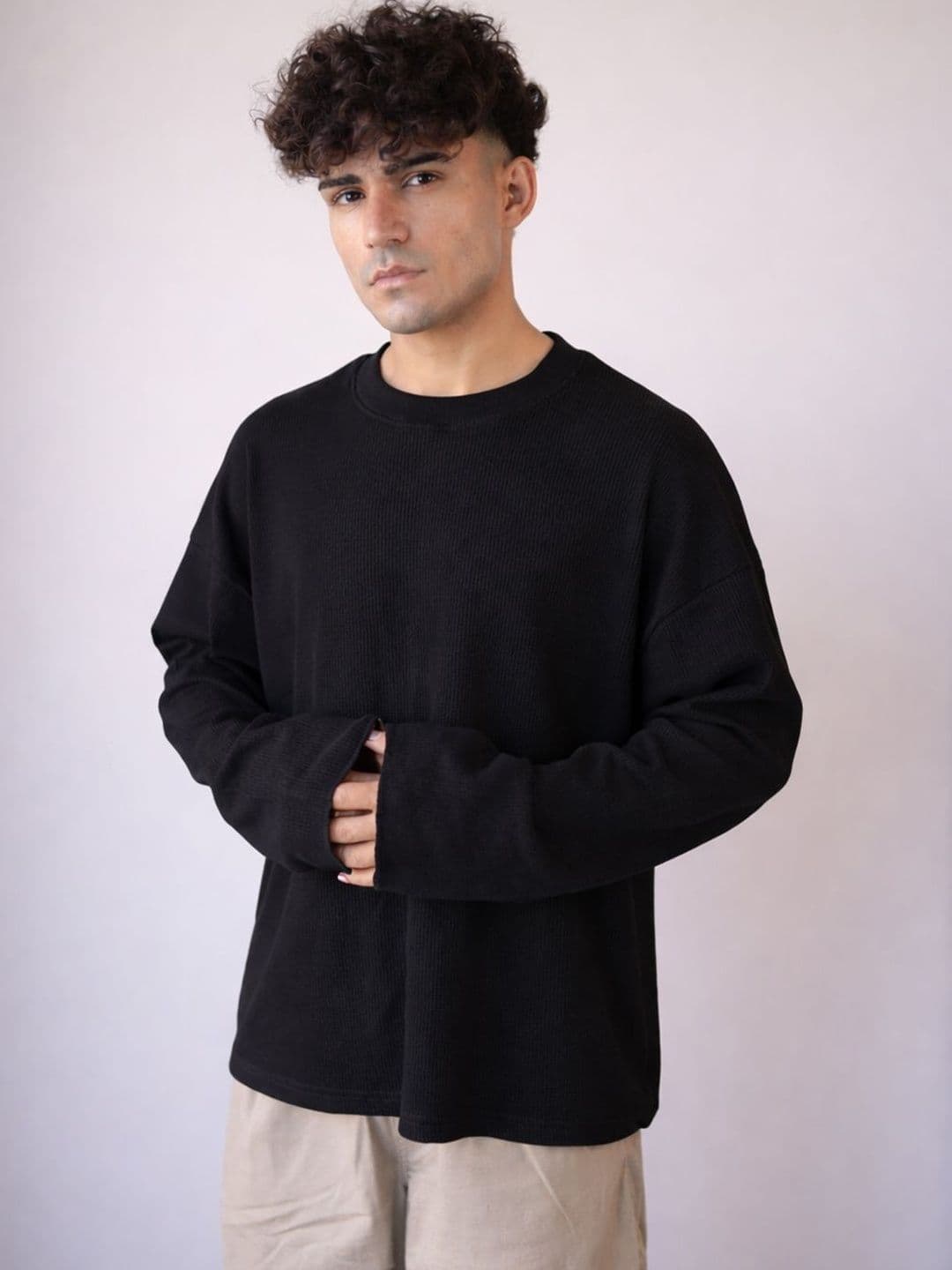 BDSQUARE Men Drop-Shoulder Sleeves T-shirt - view 1