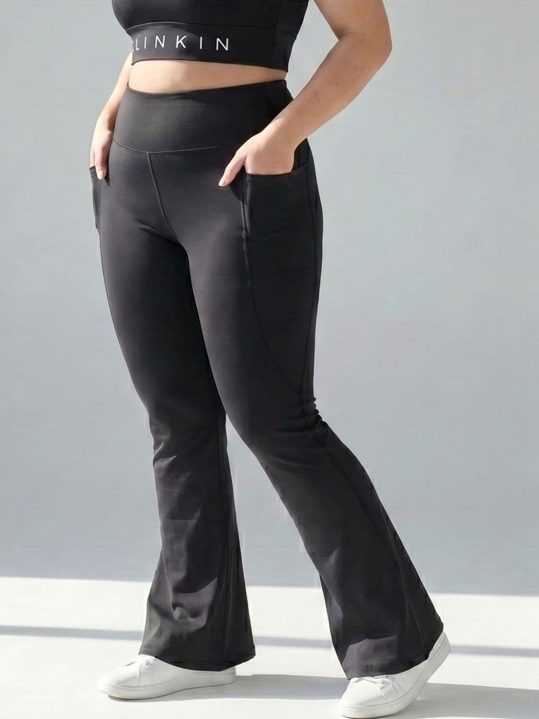 Blinkin High-Rise Training or Gym Ankle Length Tights - view 1