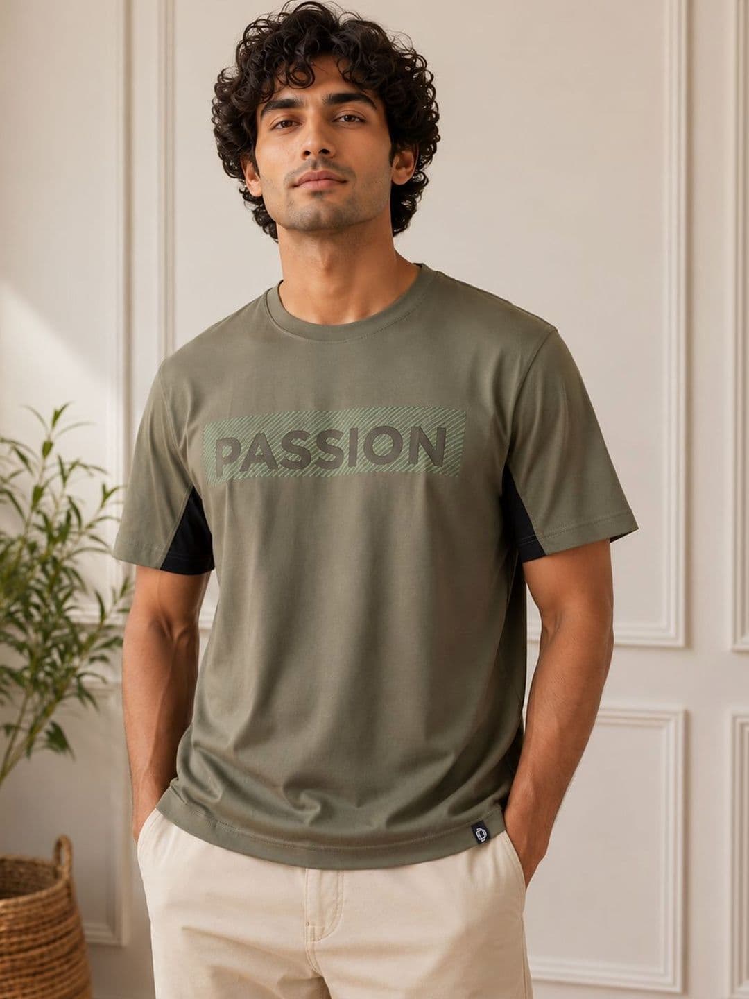 Dollar Men Typography Printed T-shirt - view 1