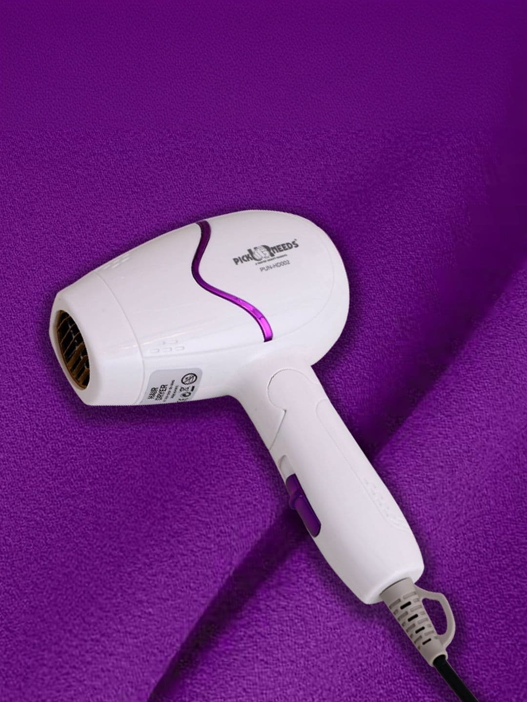 Pick Ur Needs Compact Hair Dryer With Foldable Handle - 3500W - view 1