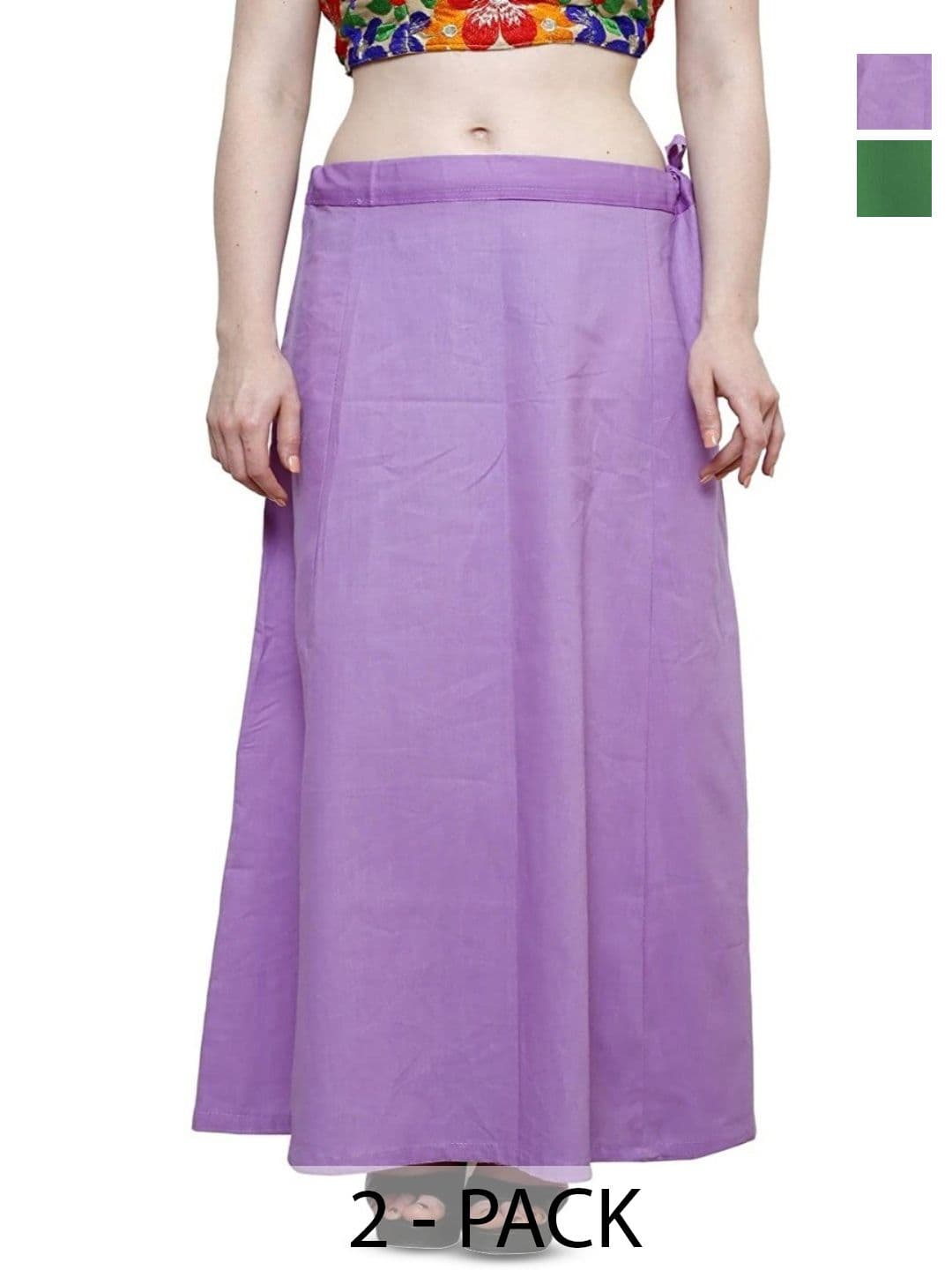 Guddan Pack Of 2 Mid-Rise Saree Shapewear - view 1