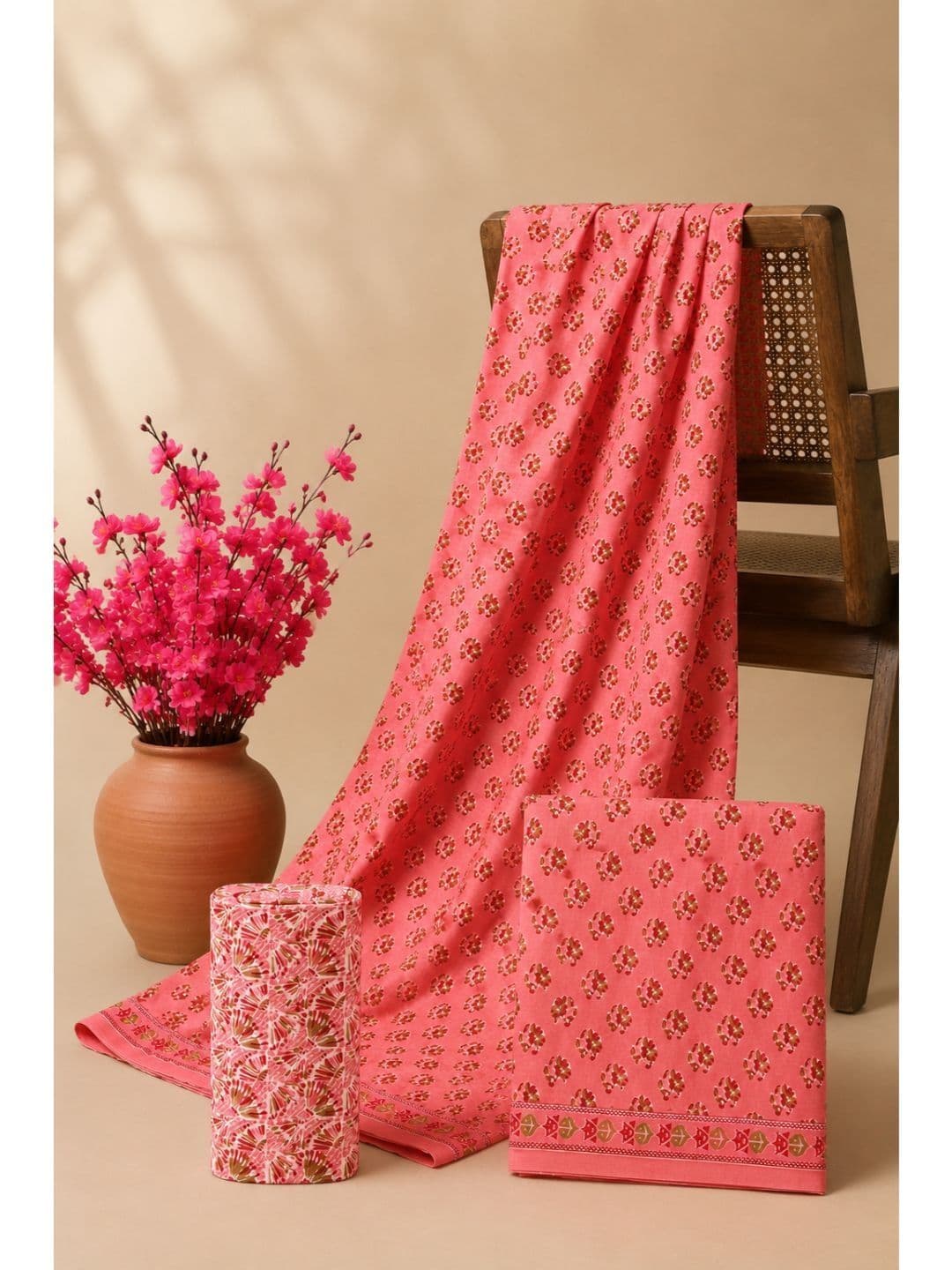 DATTA BUTTI Printed Pure Cotton Unstitched Dress Material - view 1