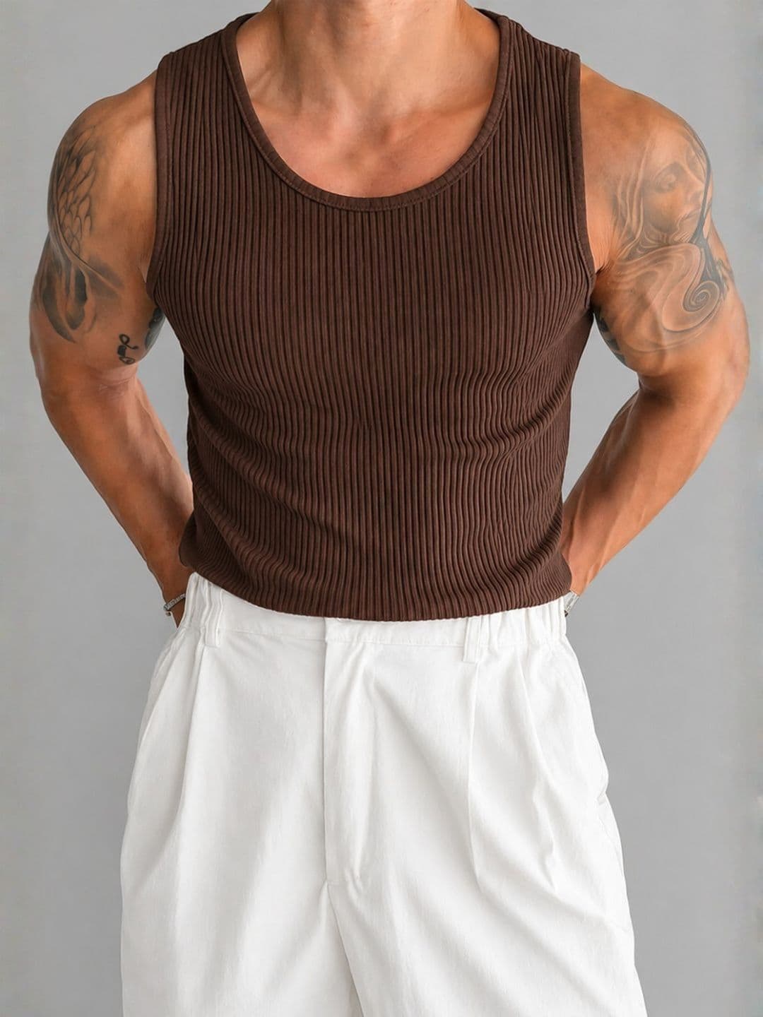 ROCKWELL Self Design Cotton Tank - view 1