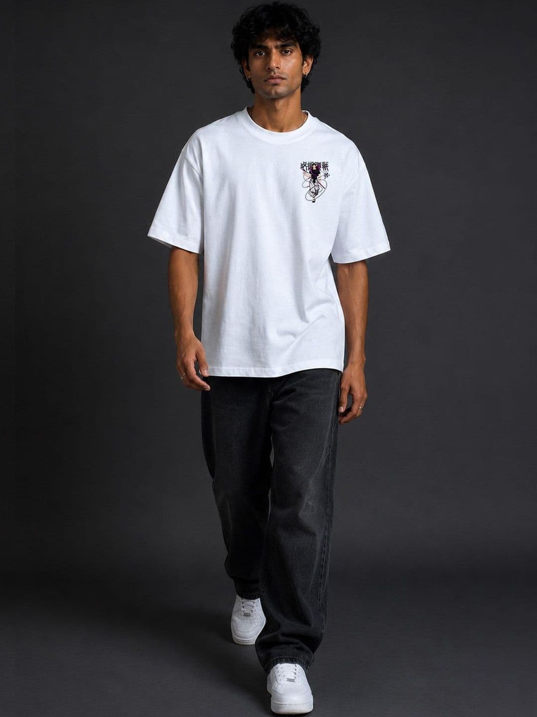 BEOVER Men's Jujutsu Kaisen Graphic Relaxed Fit T-shirt - view 1