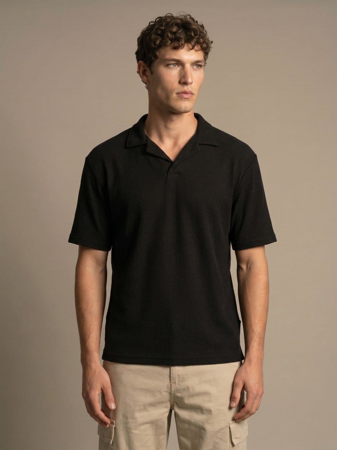 glitchez Men Polo Collar T-shirt - view 1