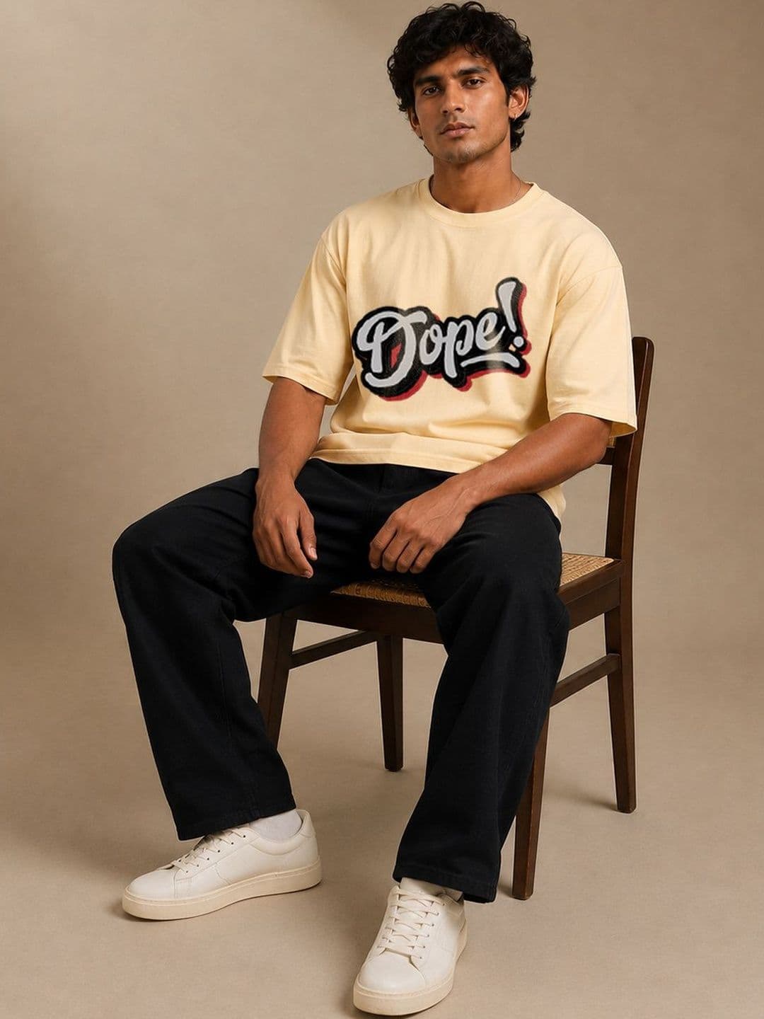 BEOVER Men Typography Printed T-shirt - view 1