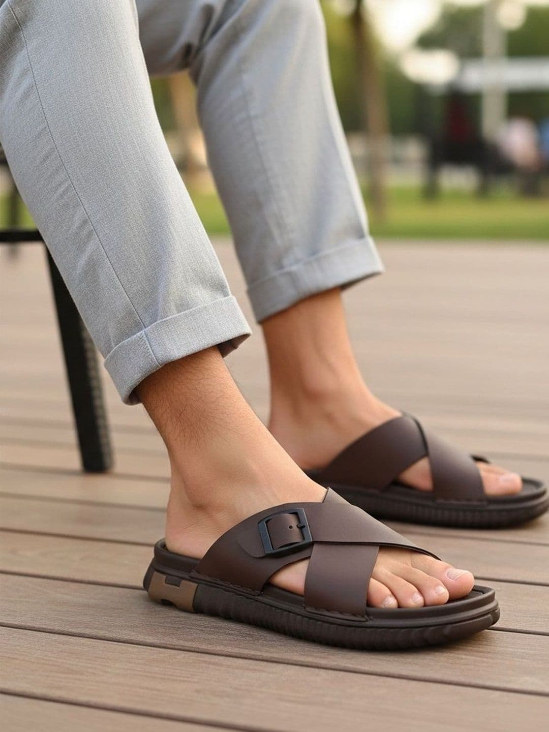 Mast & Harbour Men Comfort Sandals - view 1