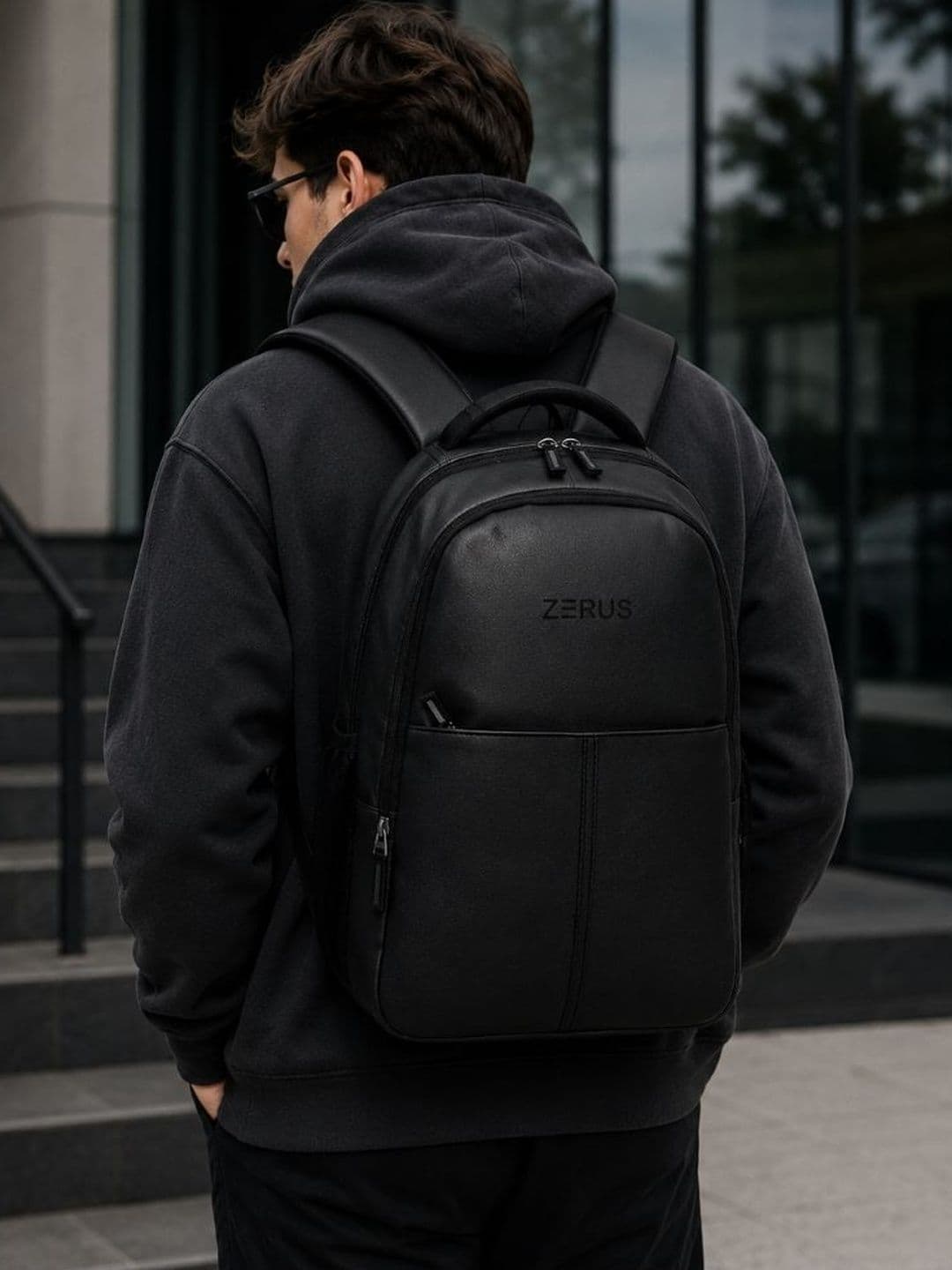 ZERUS Unisex Brand Logo Backpack - view 1