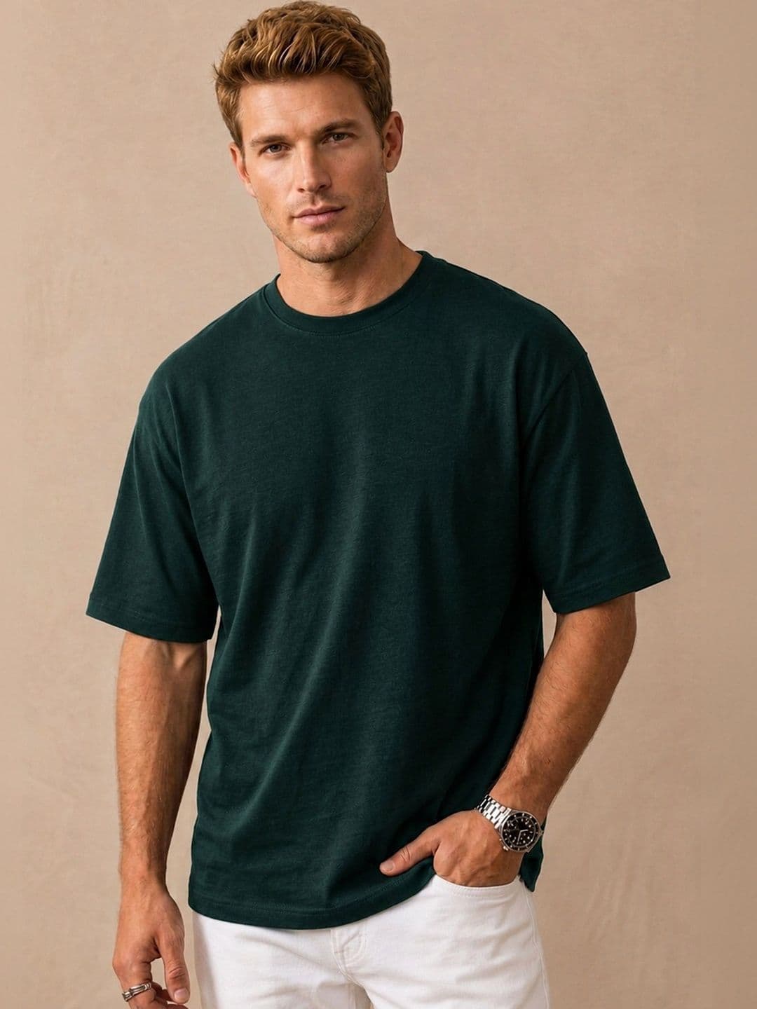 Tru North Men Drop-Shoulder Sleeves T-shirt - view 1