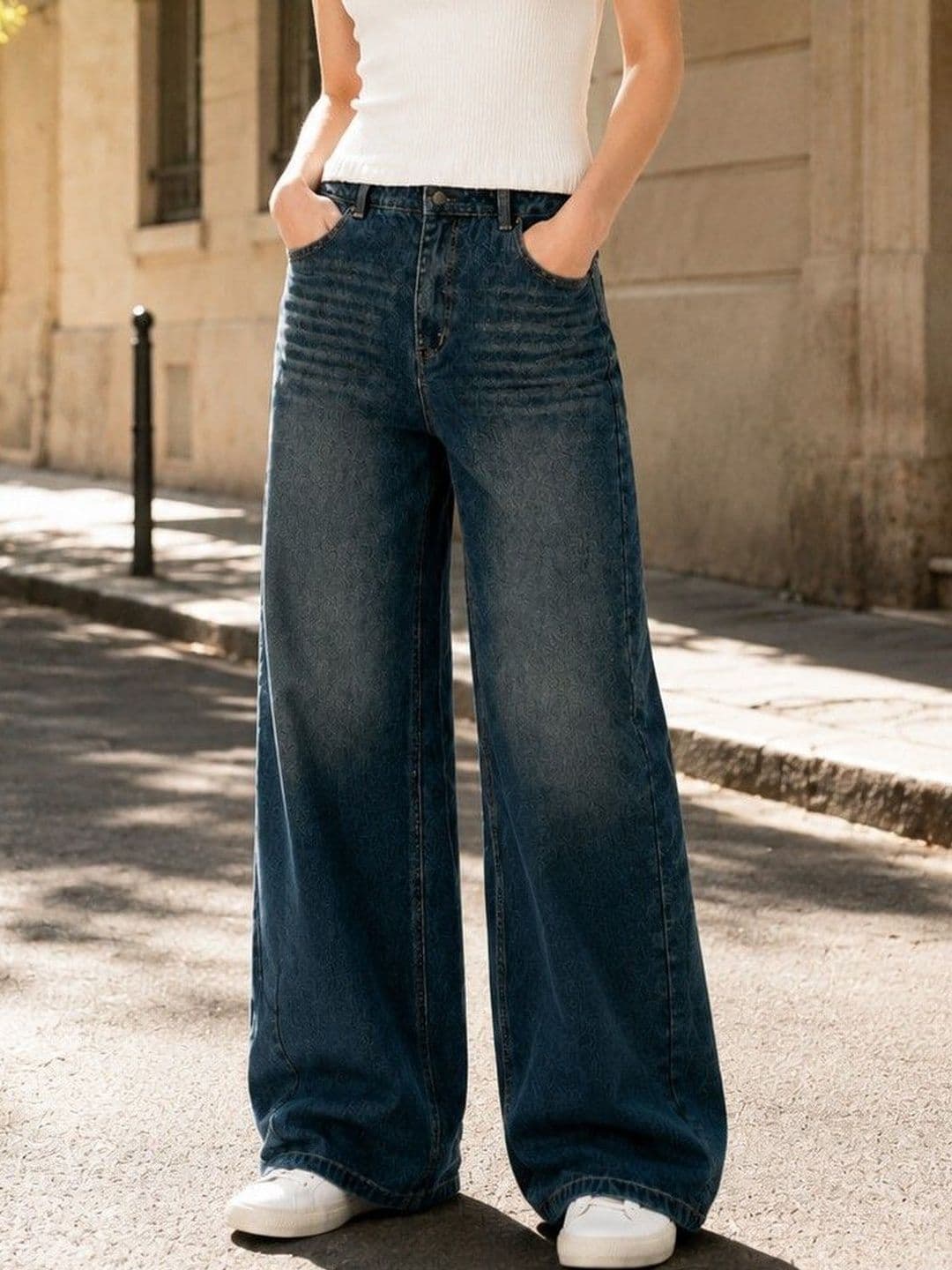 DENIMLOOK Women High-Rise Light Fade Jeans - view 1