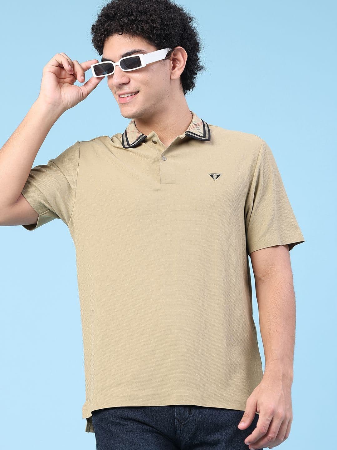 LIMEROAD Men Polo Collar T-shirt - view 1