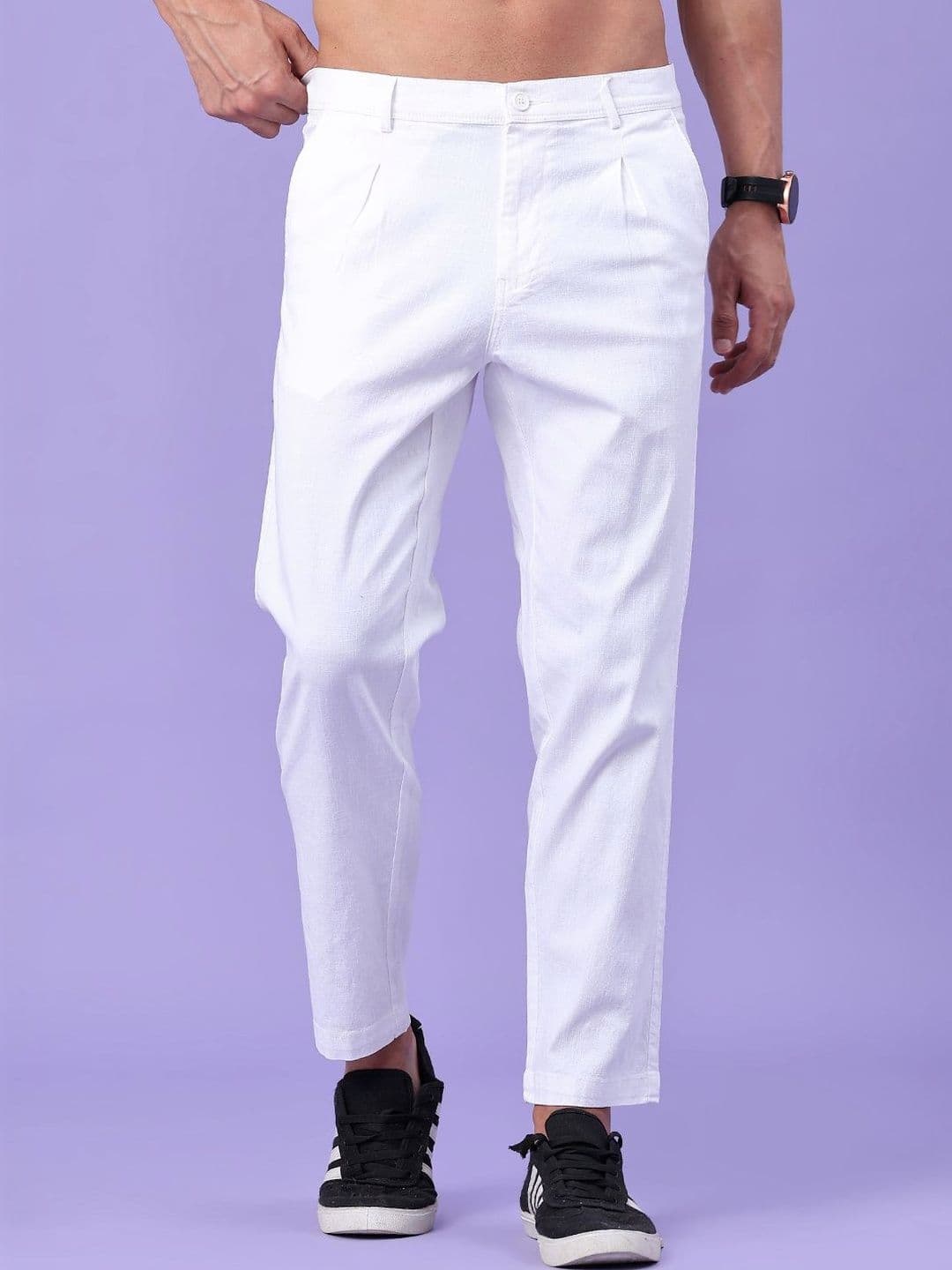V-Mart Men Pleated Trousers - view 1