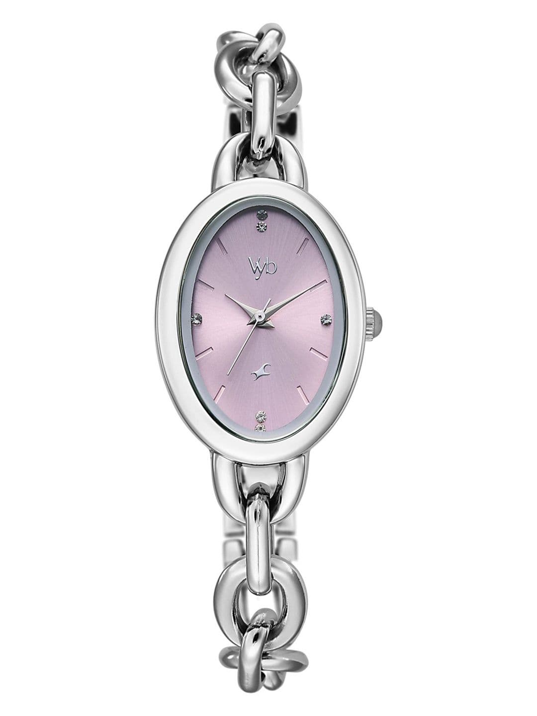 Fastrack Women Vyb Manifester Quartz Lilac Dial Watch - FV60148SM01W - view 1