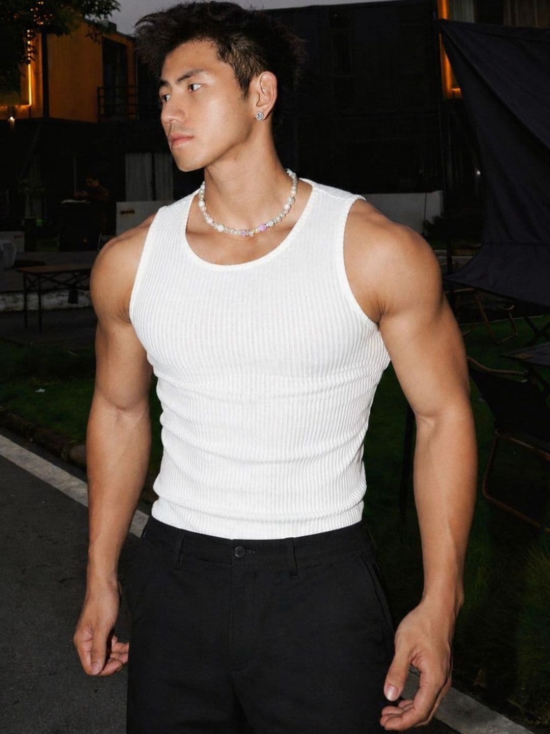 ROCKWELL Self Design Cotton Tank - view 1