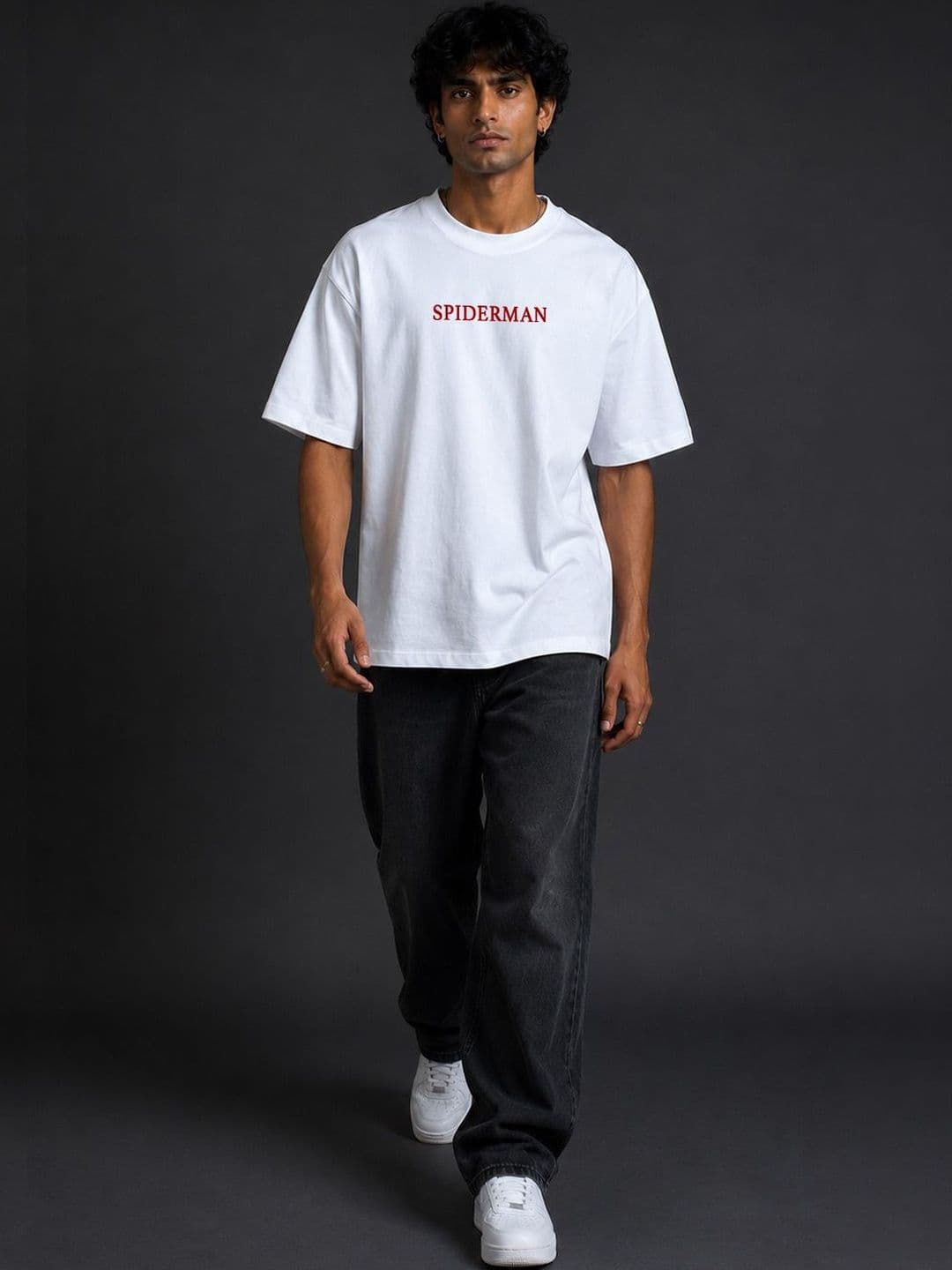 BEOVER Men's Relaxed Fit Spiderman T-shirt - view 1