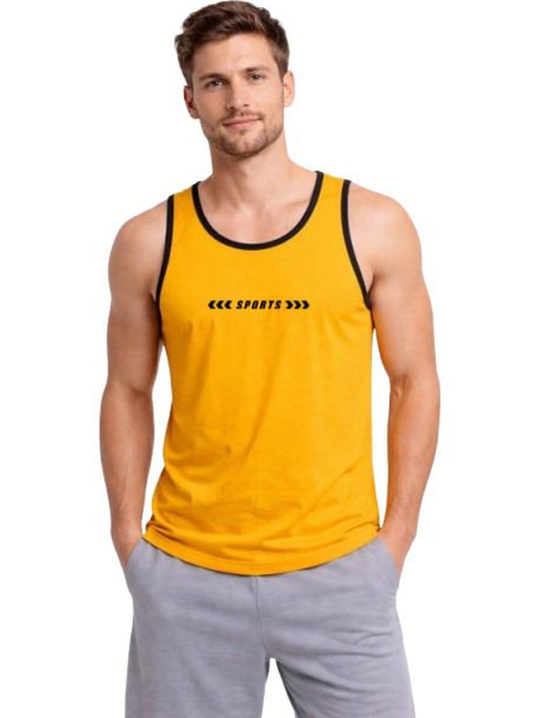 VTSPORTS Printed Gym Vest - view 1
