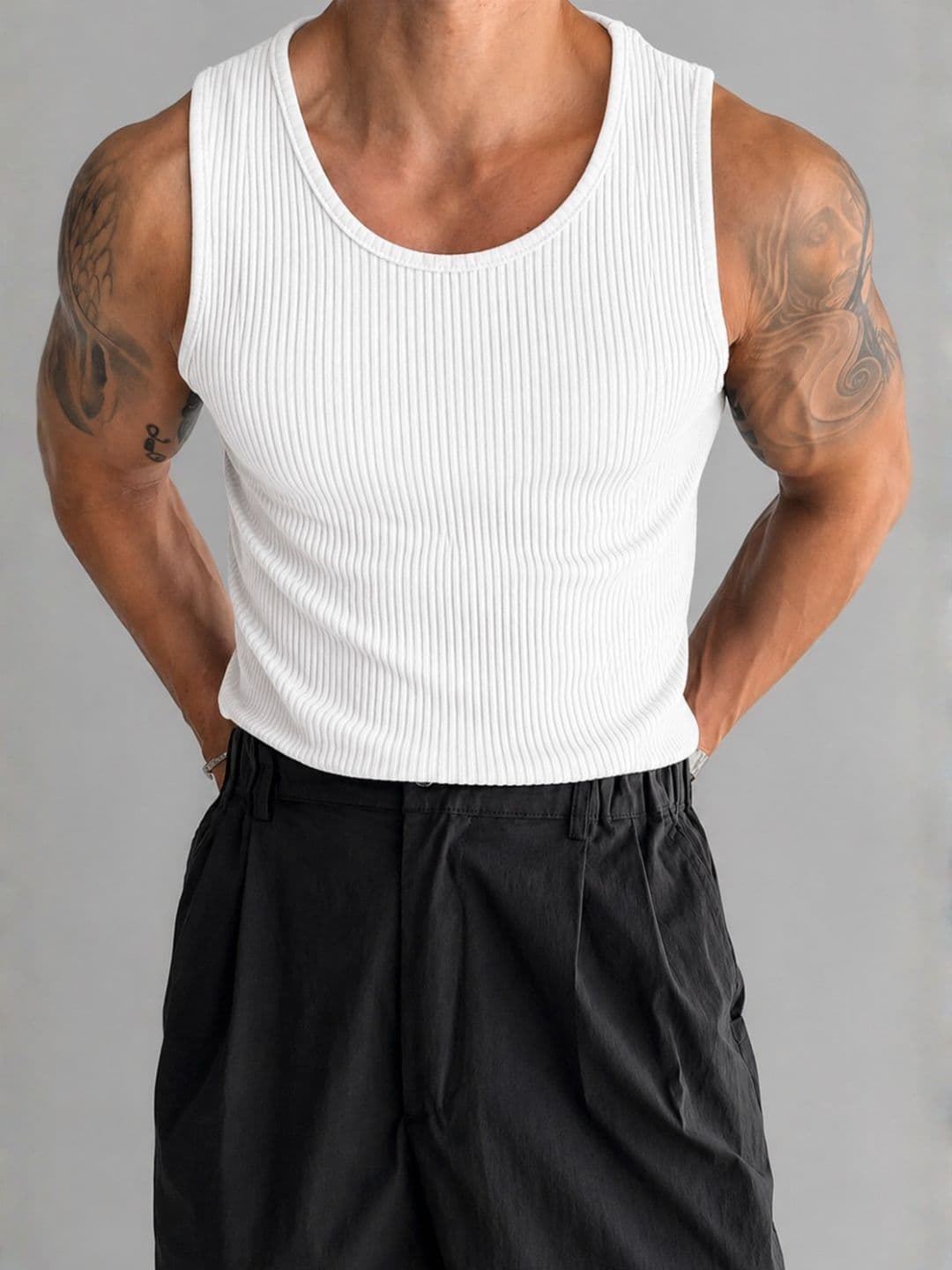 ROCKWELL Self Design Cotton Tank - view 1