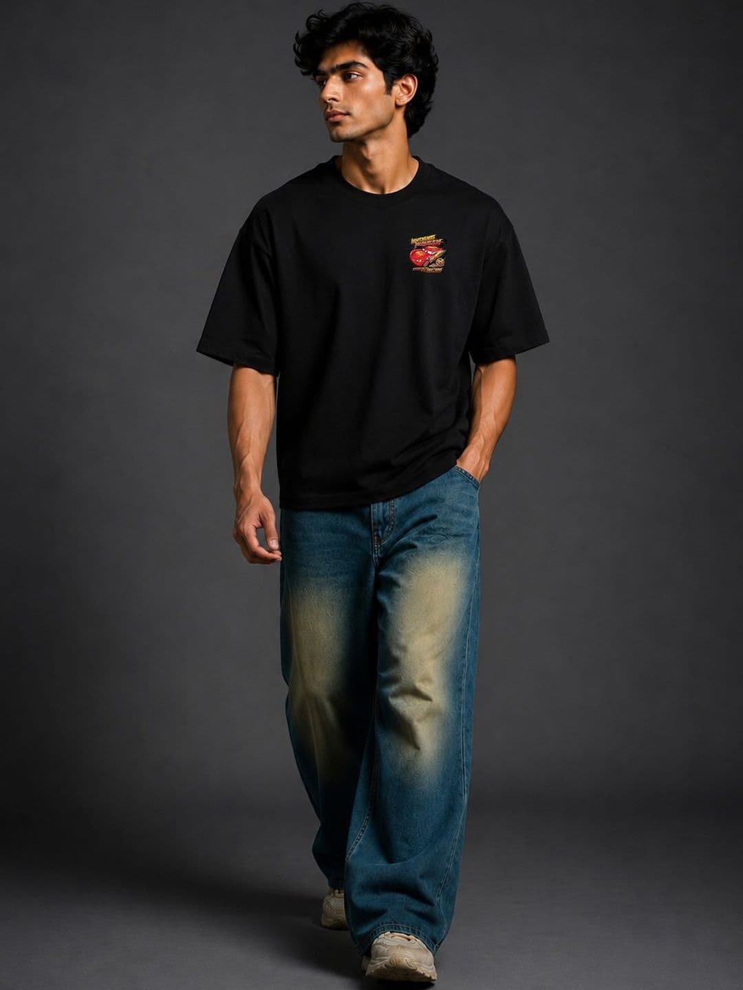 BEOVER Men Cars Printed T-shirt - view 1