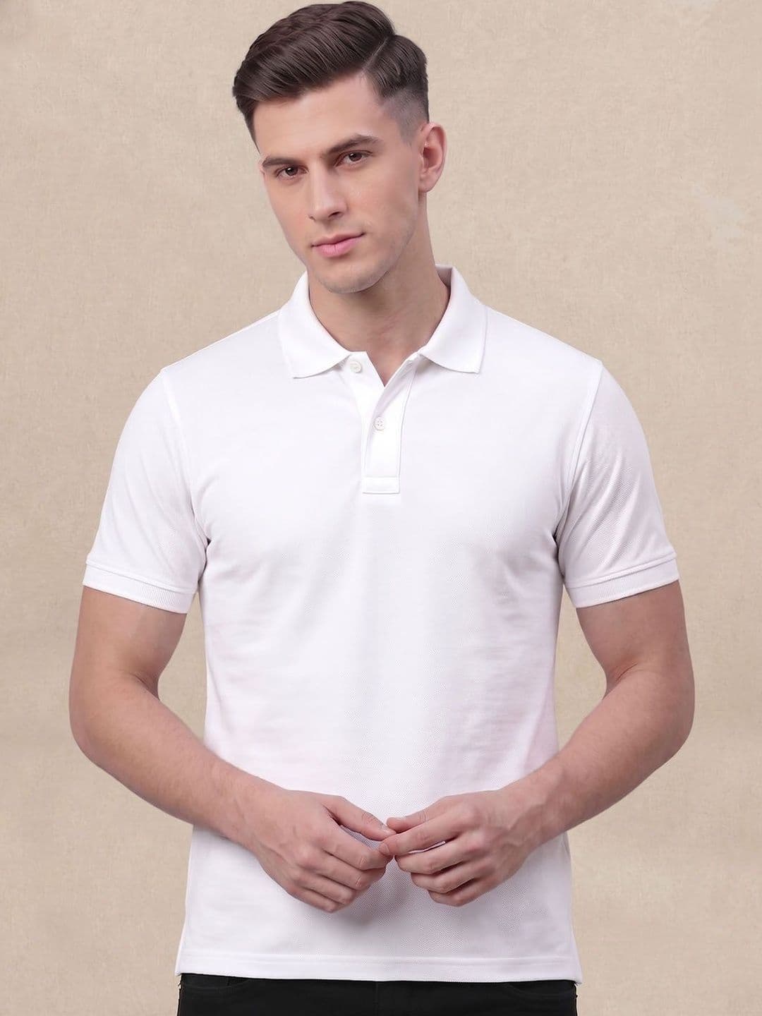 The Roadster Lifestyle Co Polo Collar T-Shirt - view 1