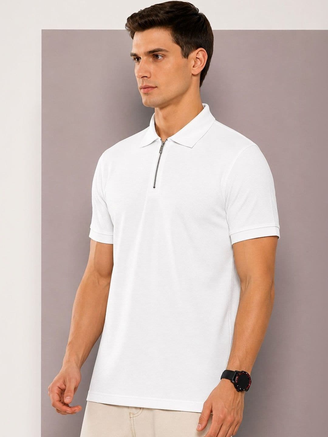 UTCV Men Polo Collar T-shirt - view 1
