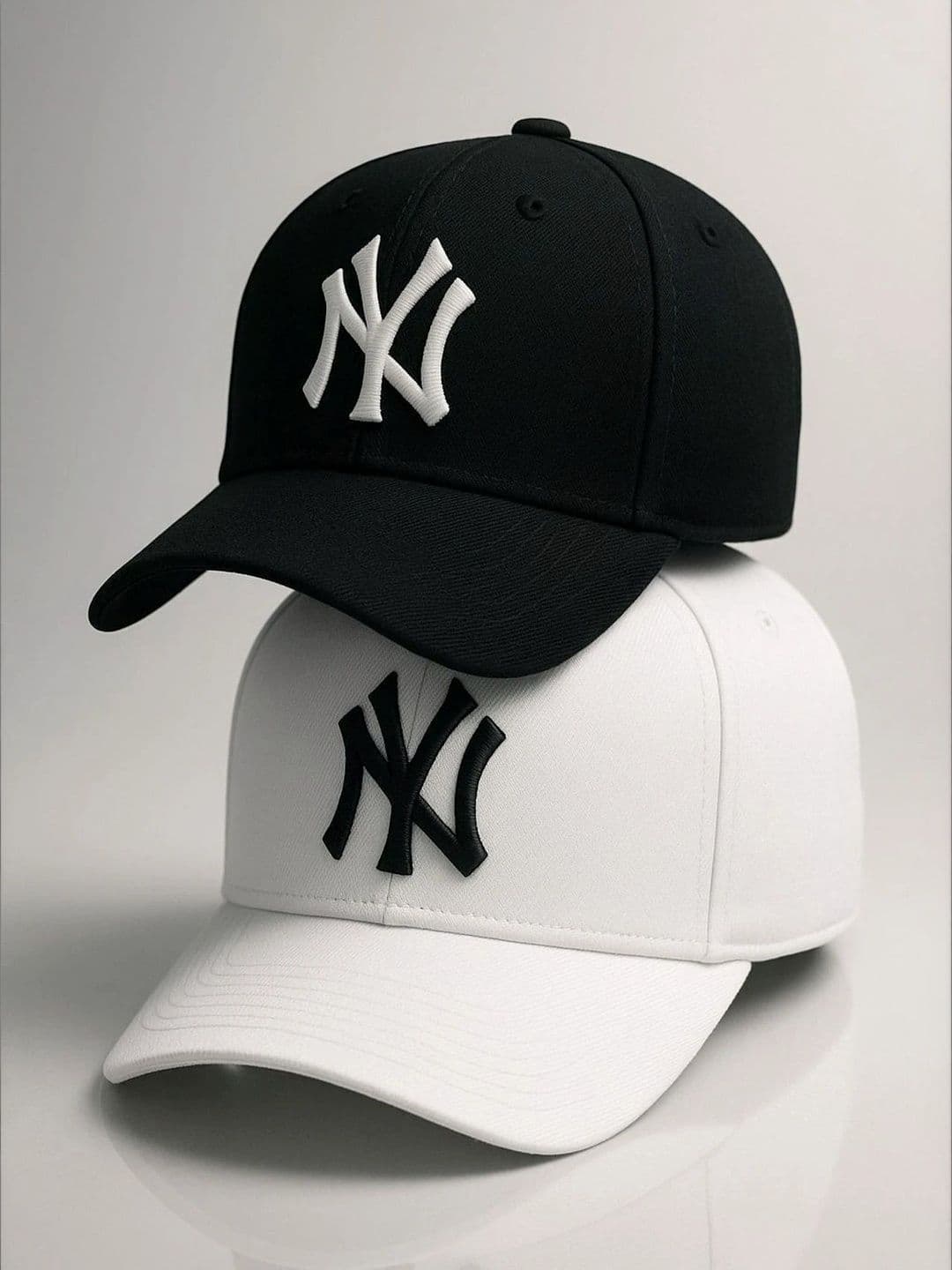 CAP WORLD Men Set Of 2 Embroidered Baseball Cotton Caps - view 1