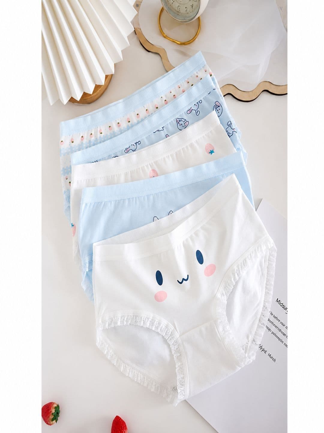 DressBerry Women Printed Frills Assorted Basic Briefs - view 1