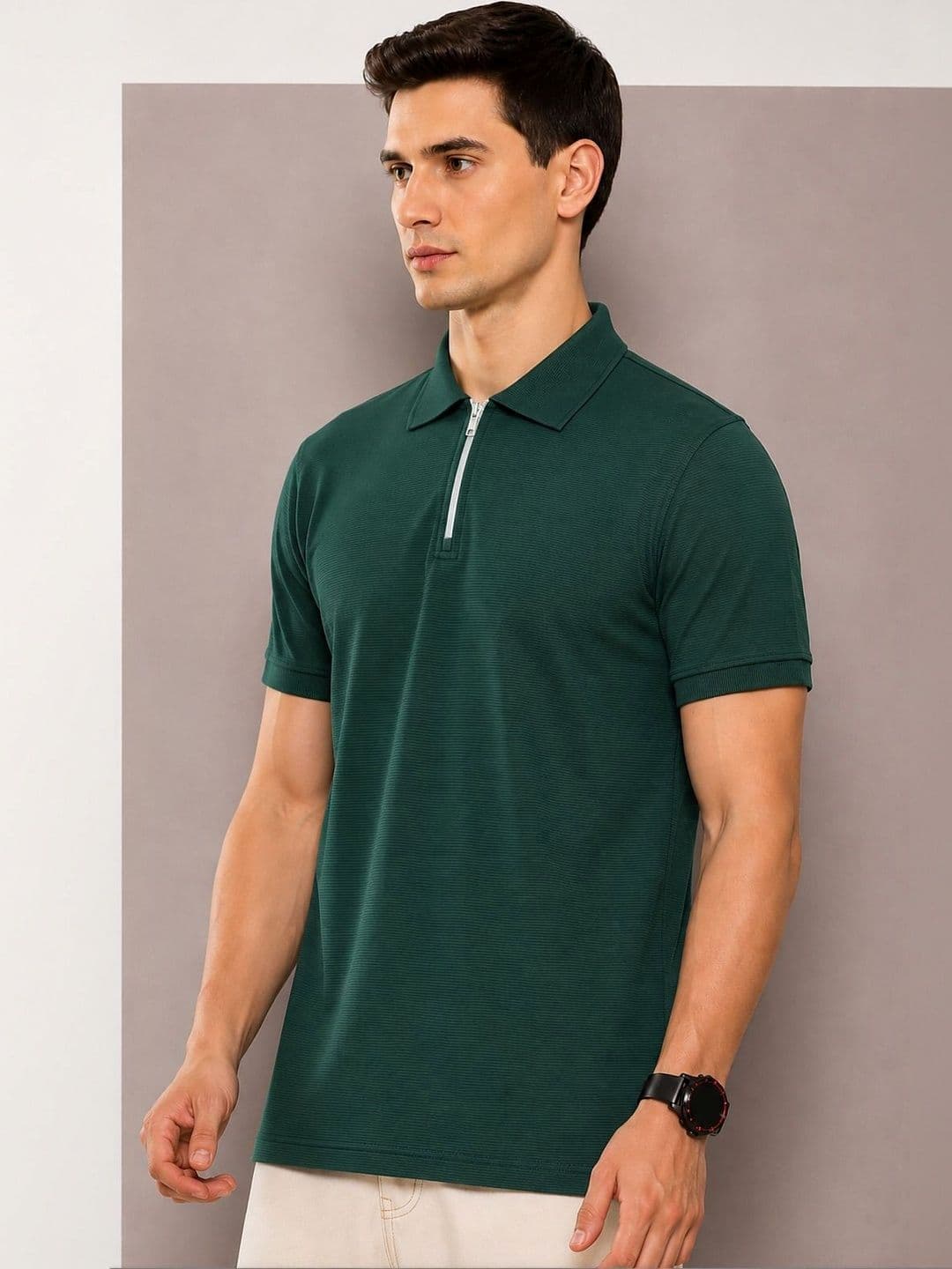 UTCV Men Polo Collar T-shirt - view 1