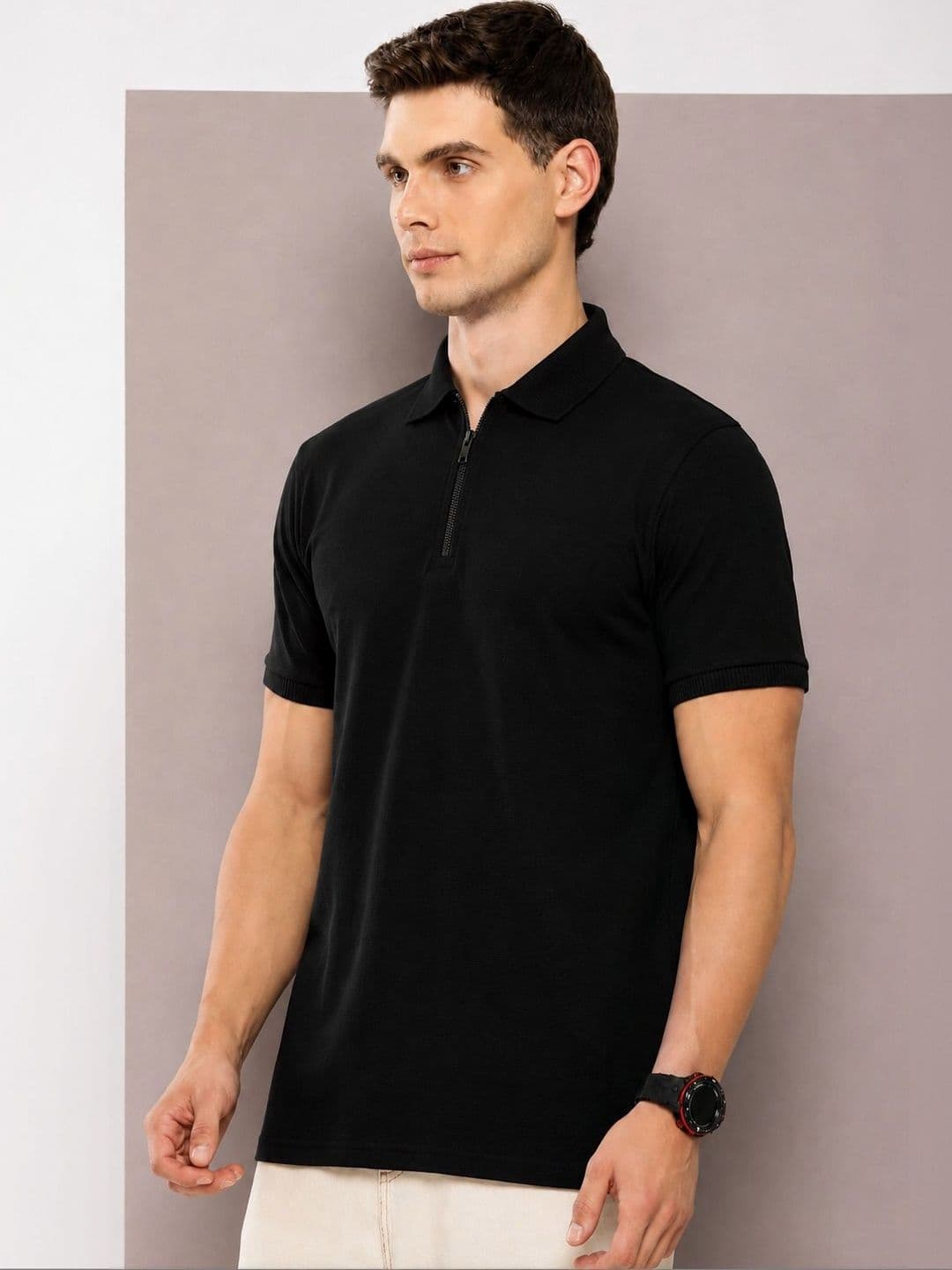 UTCV Men Polo Collar T-shirt - view 1
