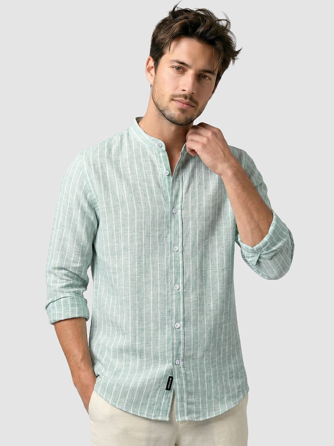 Beyoung Men Classic Striped Casual Shirt - view 1