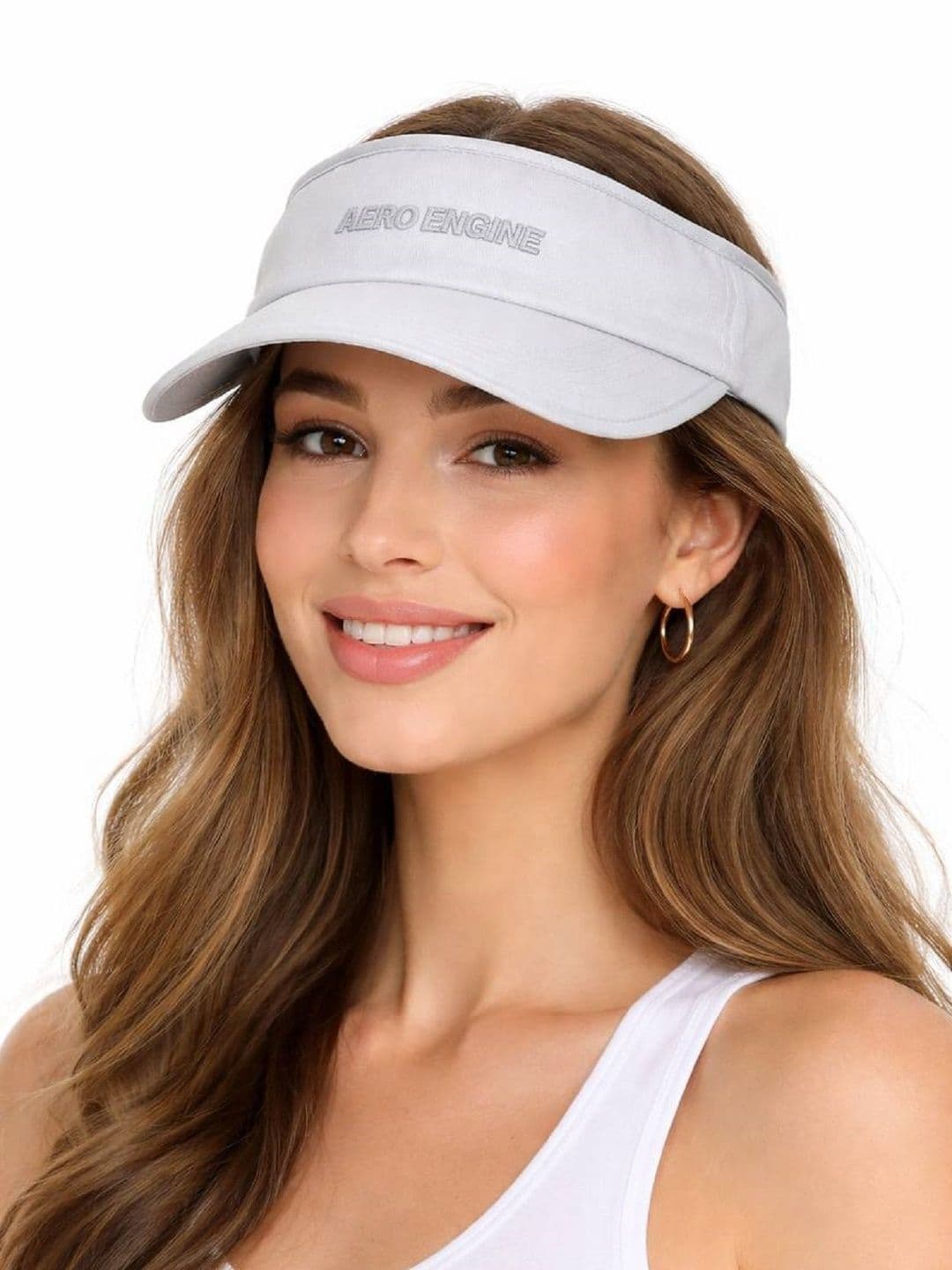 Zacharias Women Embroidered Visor Cap - view 1