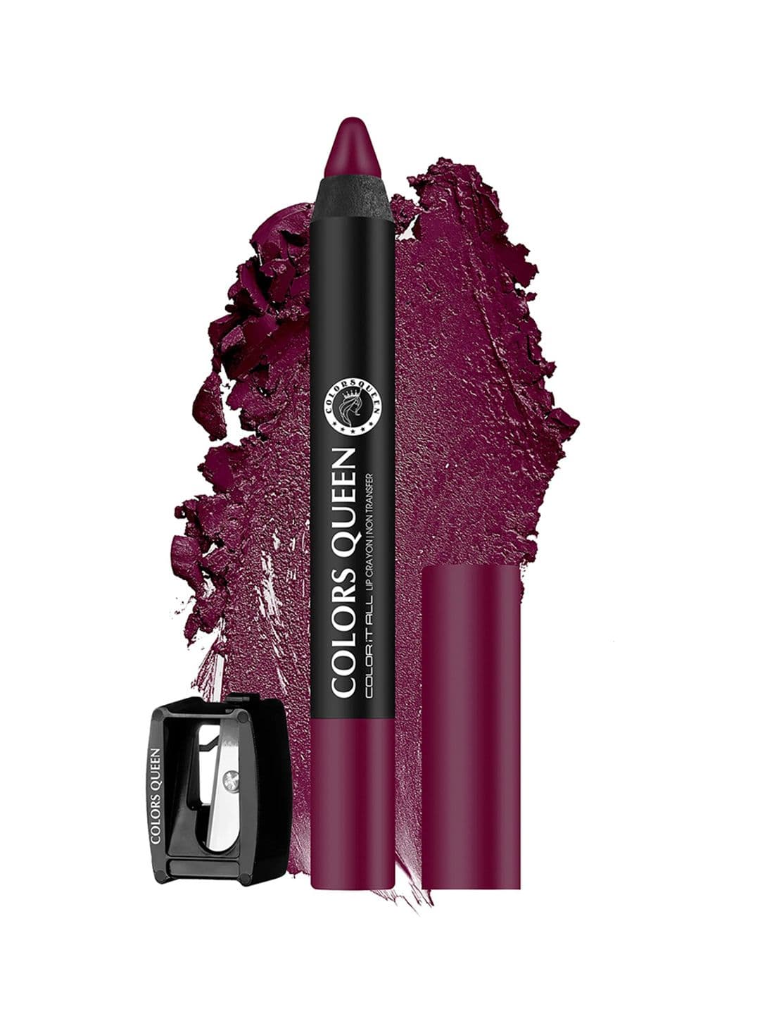 Colors Queen Color It All Non Tranfer Waterproof & Smude Proof Lip Crayon 3.5g - Murphy Wine 15 - view 1