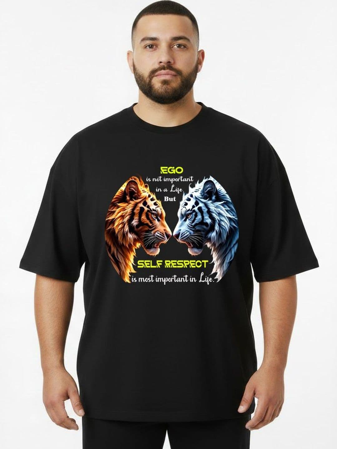 Trihi Fashion Men Printed T-shirt - view 1