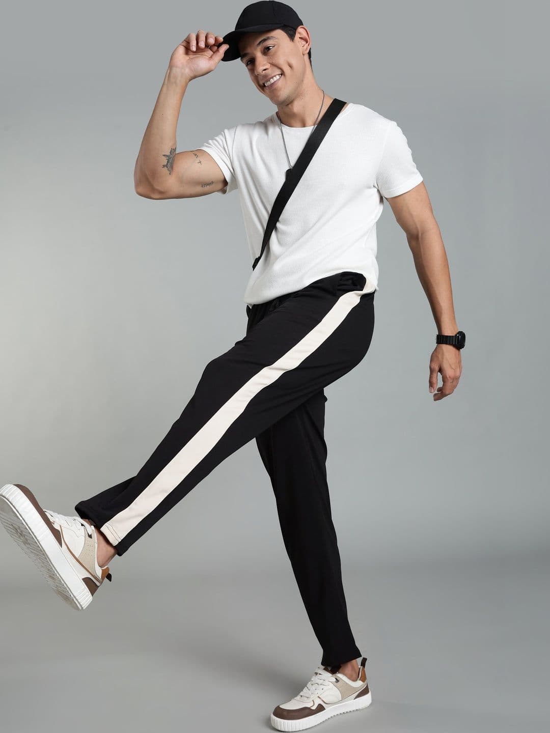 ROOPKAR Men Regular Fit Training Track Pants - view 1