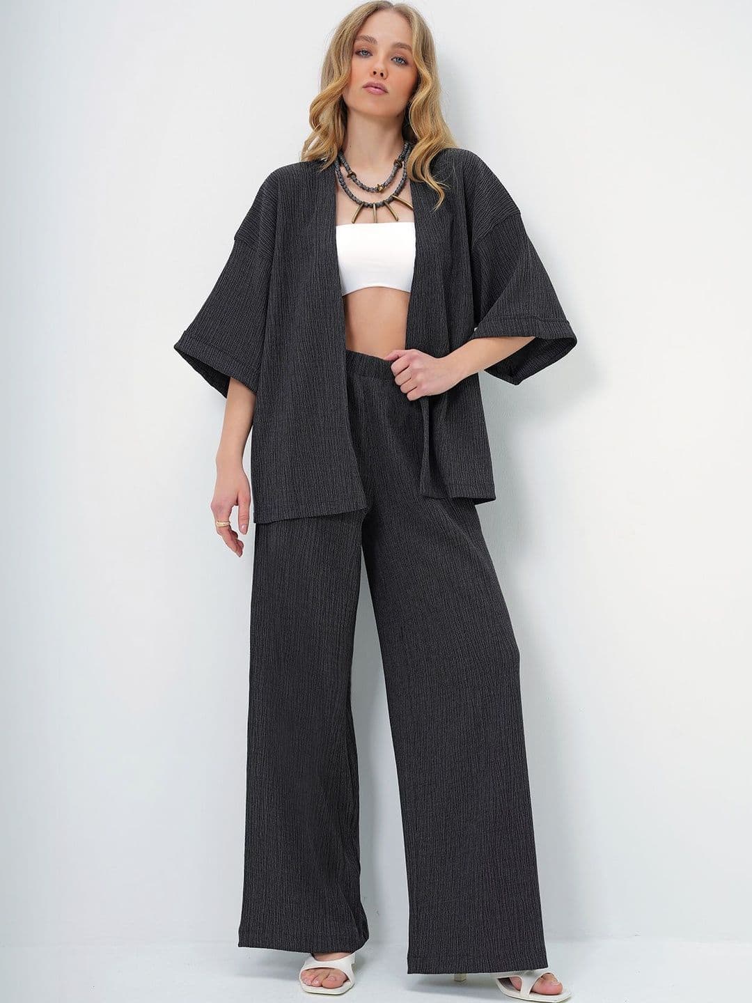 Trend Alacati stili Women Tunic with Trousers - view 1