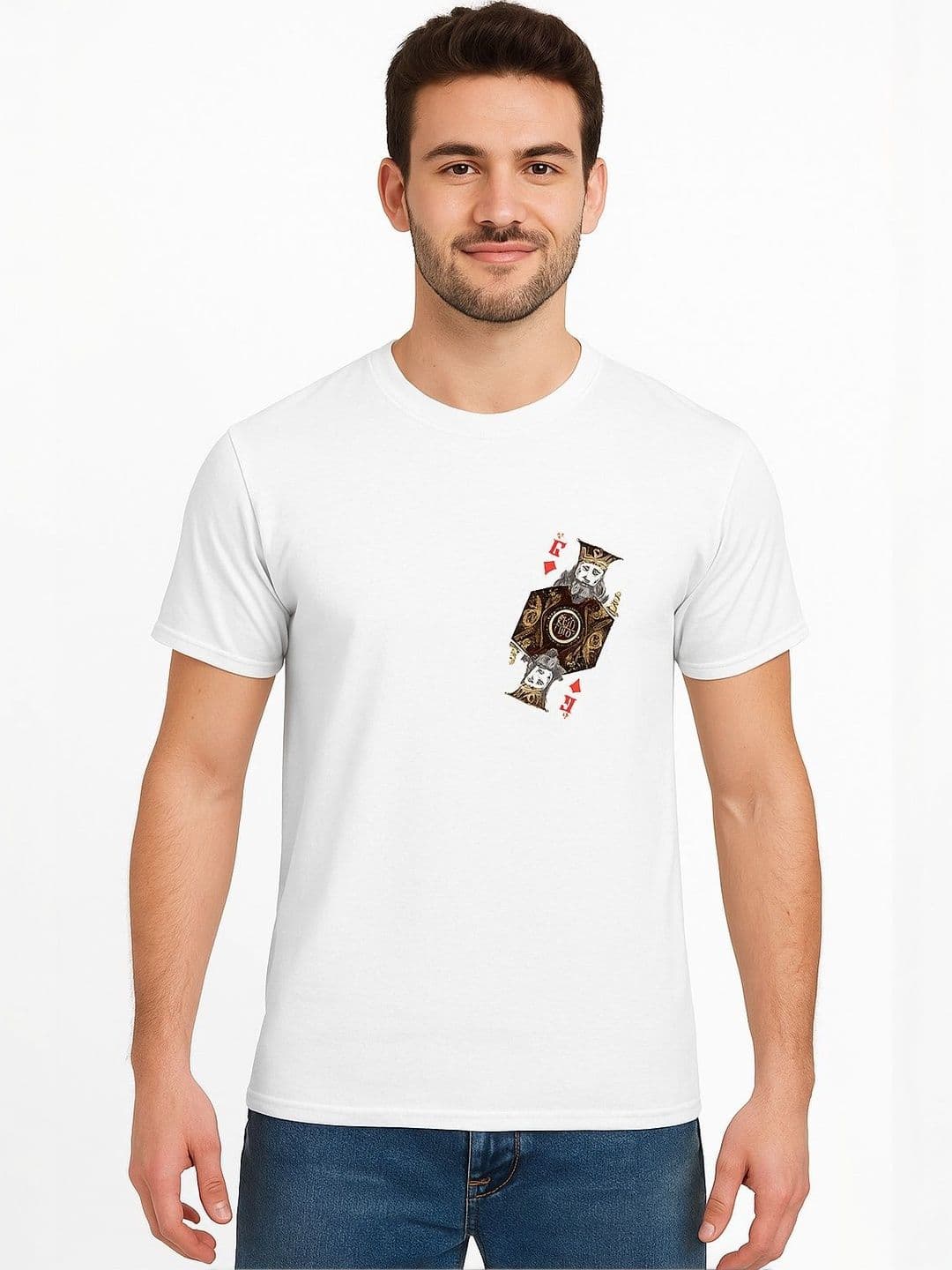 Trihi Fashion Men Printed T-shirt - view 1
