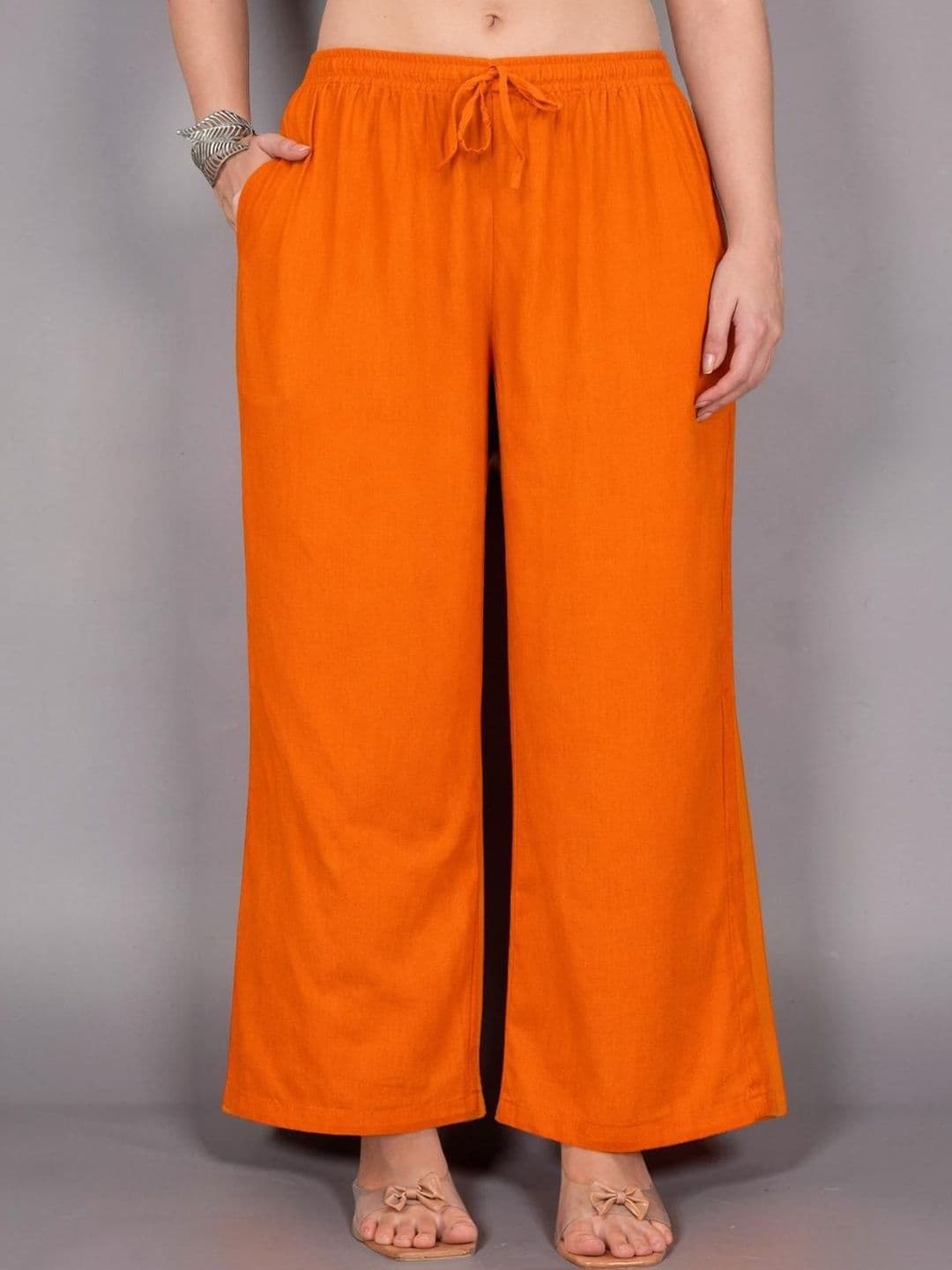 KALINI Women Flared Ethnic Palazzos - view 1
