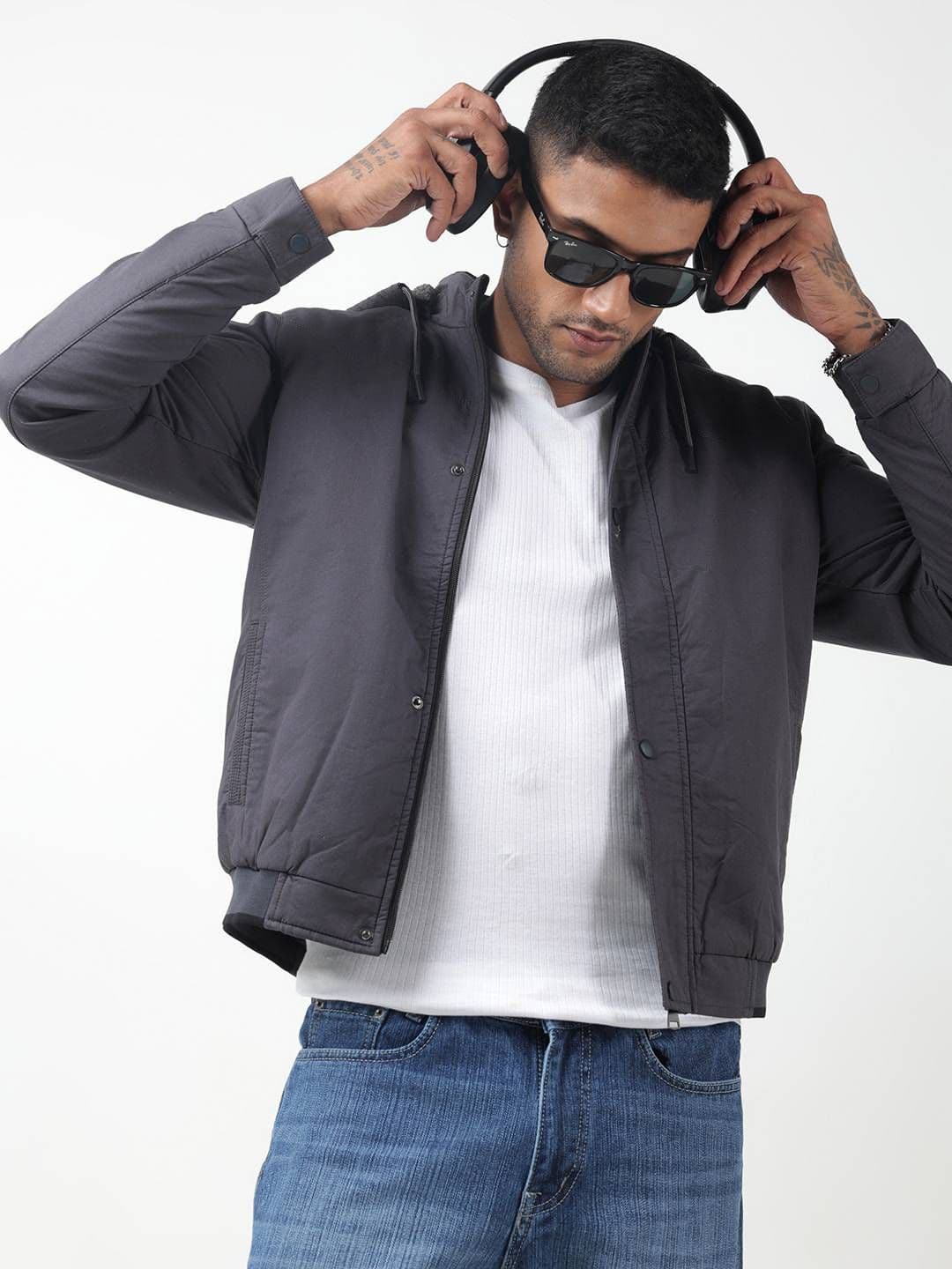 SHOWOFFFF Men Insulator Bomber Jacket - view 1