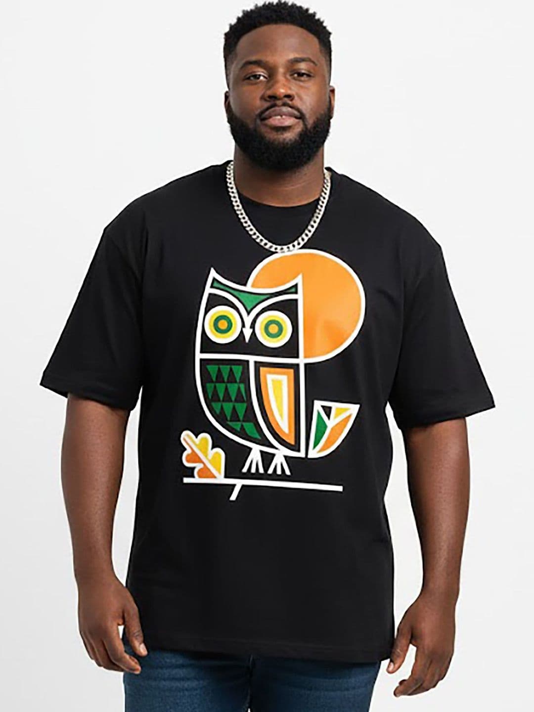 Trihi Fashion Men Printed T-shirt - view 1
